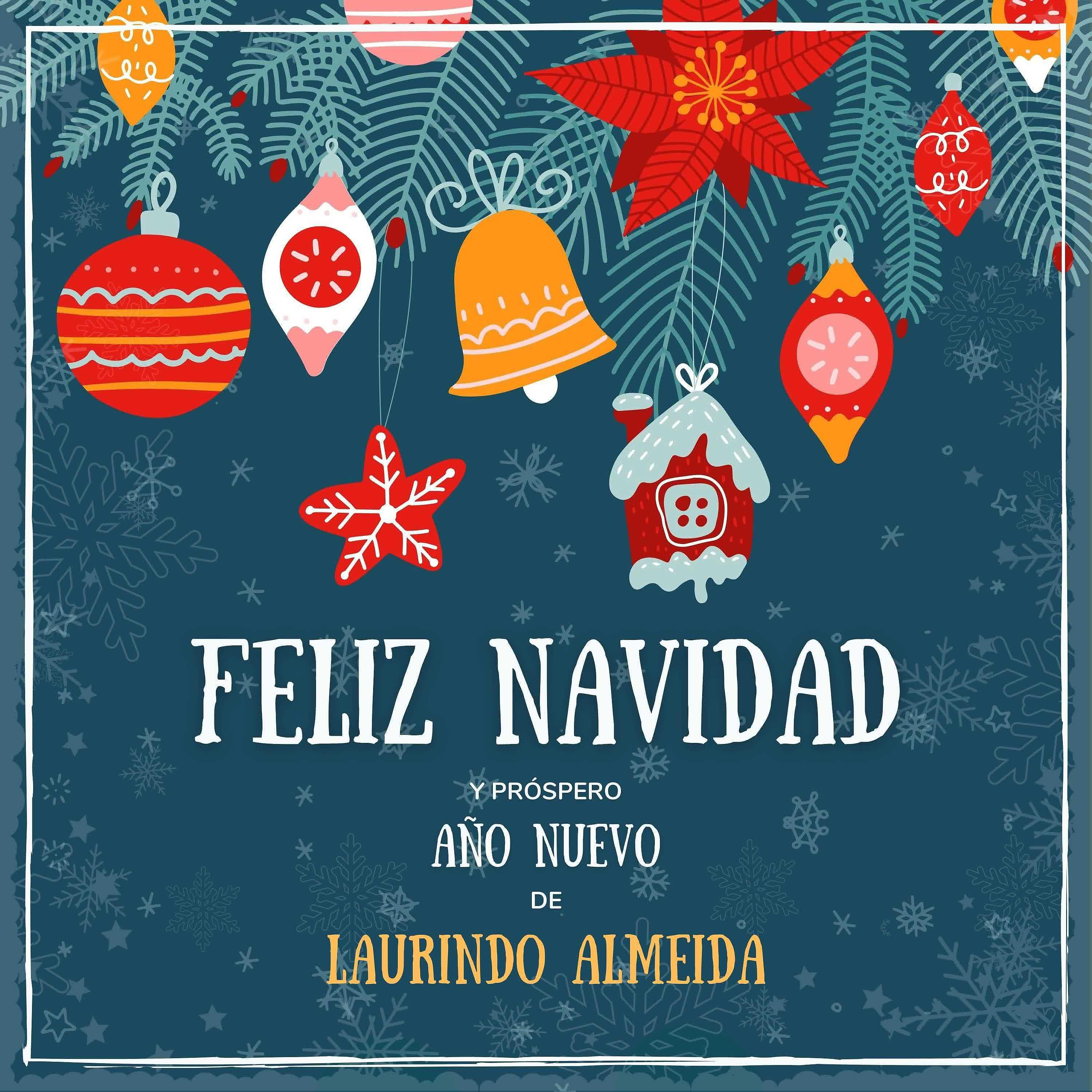 Постер альбома Feliz Navidad y próspero Año Nuevo de Laurindo Almeida