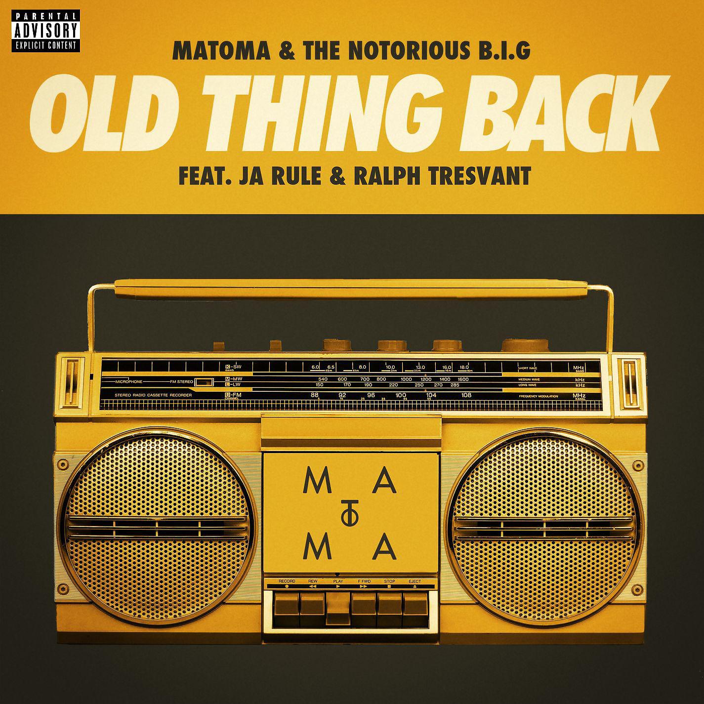 Постер альбома Old Thing Back (feat. Ja Rule and Ralph Tresvant)