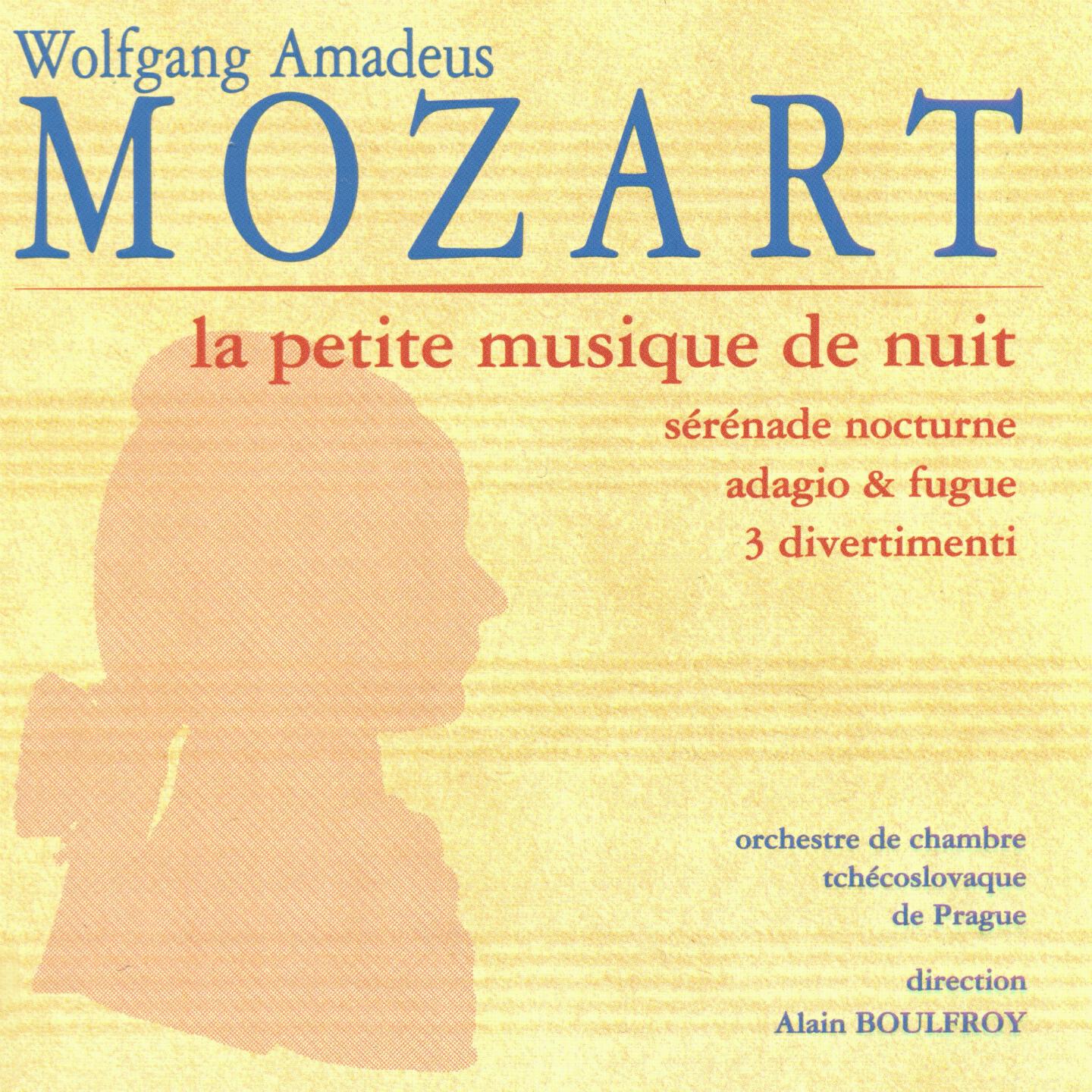 Ochestre de chambre tchécoslovaque de Prague - Divertimento in F Major, K. 138: III. Presto