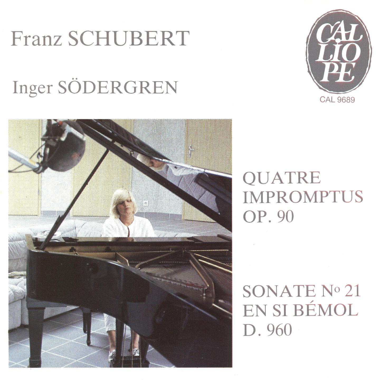 Inger Södergren - Vier Impromptus, Op. 90, D. 899: No. 1 in C Minor