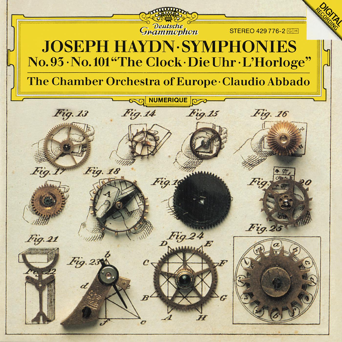 Постер альбома Haydn: Symphonies Nos. 93 & 101 "The Clock"