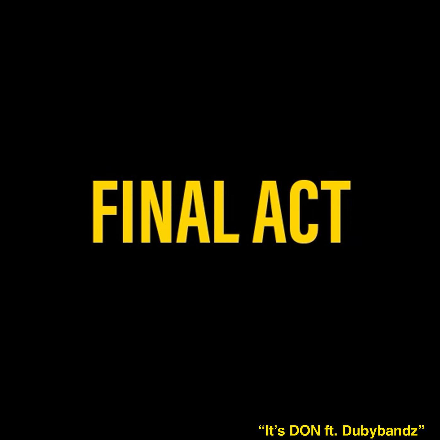 Постер альбома Final Act