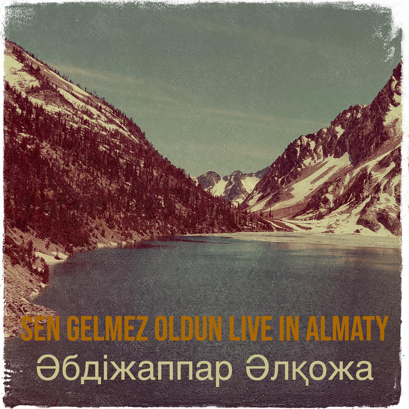 Постер альбома Sen Gelmez Oldun Live in Almaty