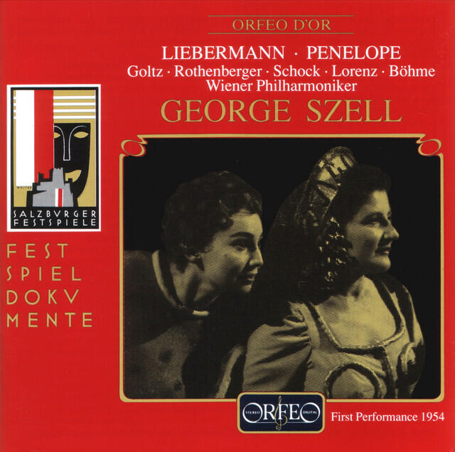 Rolf Liebermann, Christel Goltz, Theo Bayle, Wiener Philharmoniker, George Szell - Penelope, Pt. 1: Achille (Live) ноты