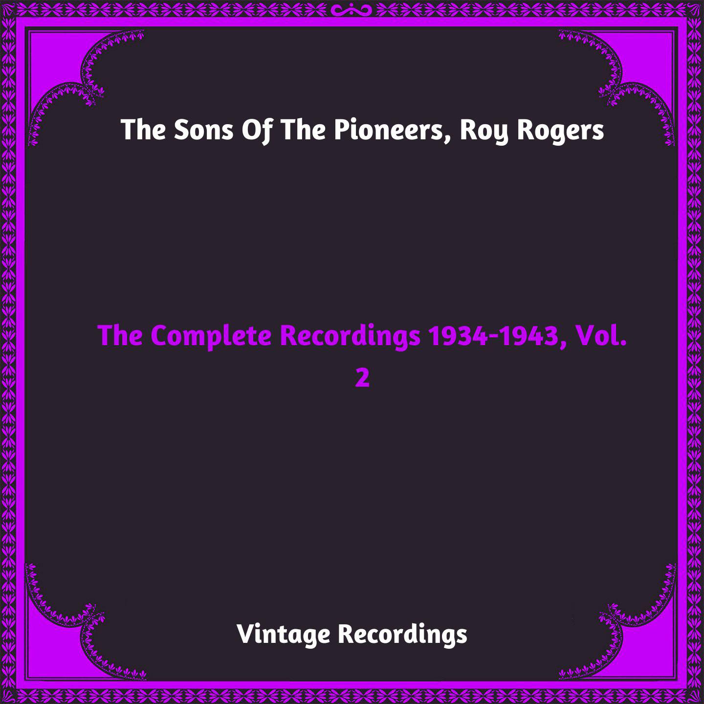 Постер альбома The Complete Recordings 1934-1943, Vol. 2