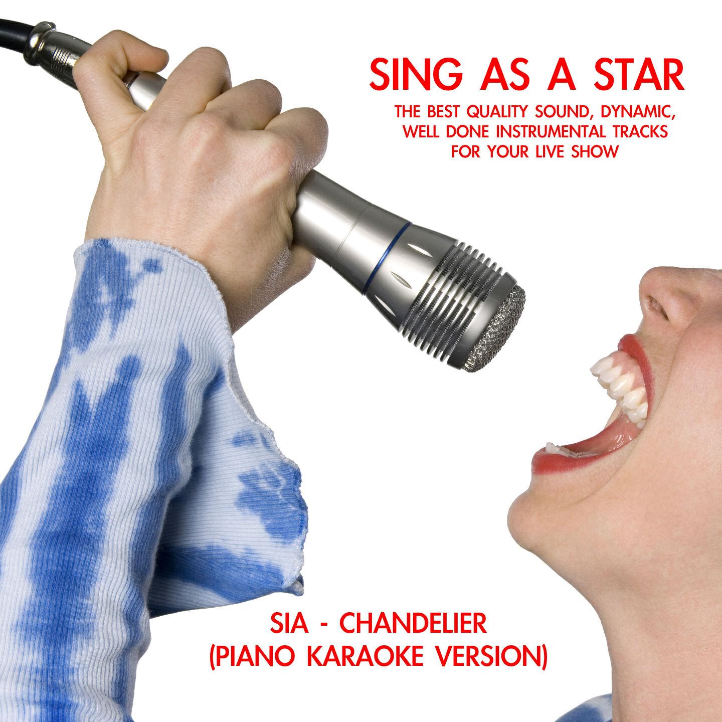 Sing as a star - Chandelier (Gb Min Key) (Karaoke Piano Solo Accompaniment)