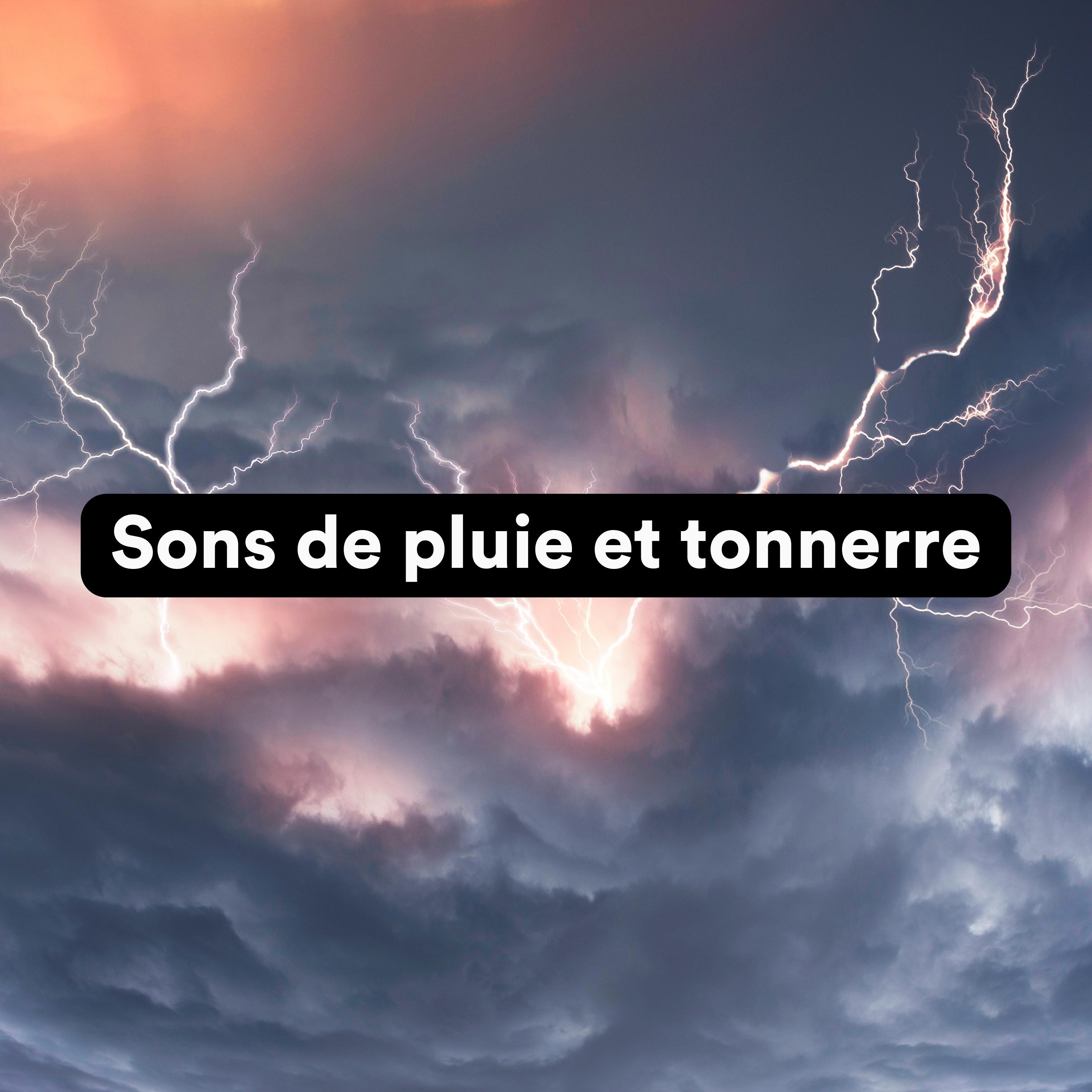 Постер альбома Sons de pluie et tonnerre