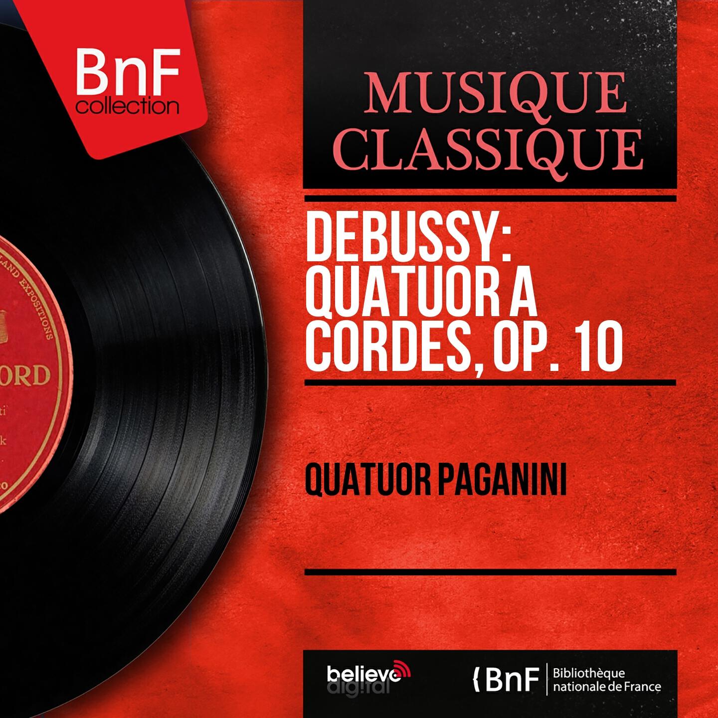 Quatuor Paganini - Quatuor à cordes in G Minor, Op. 10, L. 85: II. Assez vif et bien rythmé