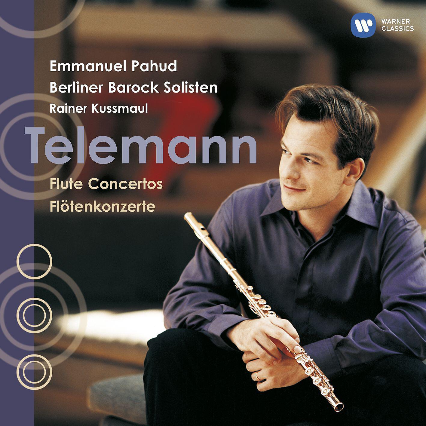 Berliner Barock Solisten - Concerto for 2 Flutes and Violone in A Minor, TWV 53:a1: I. Lentement