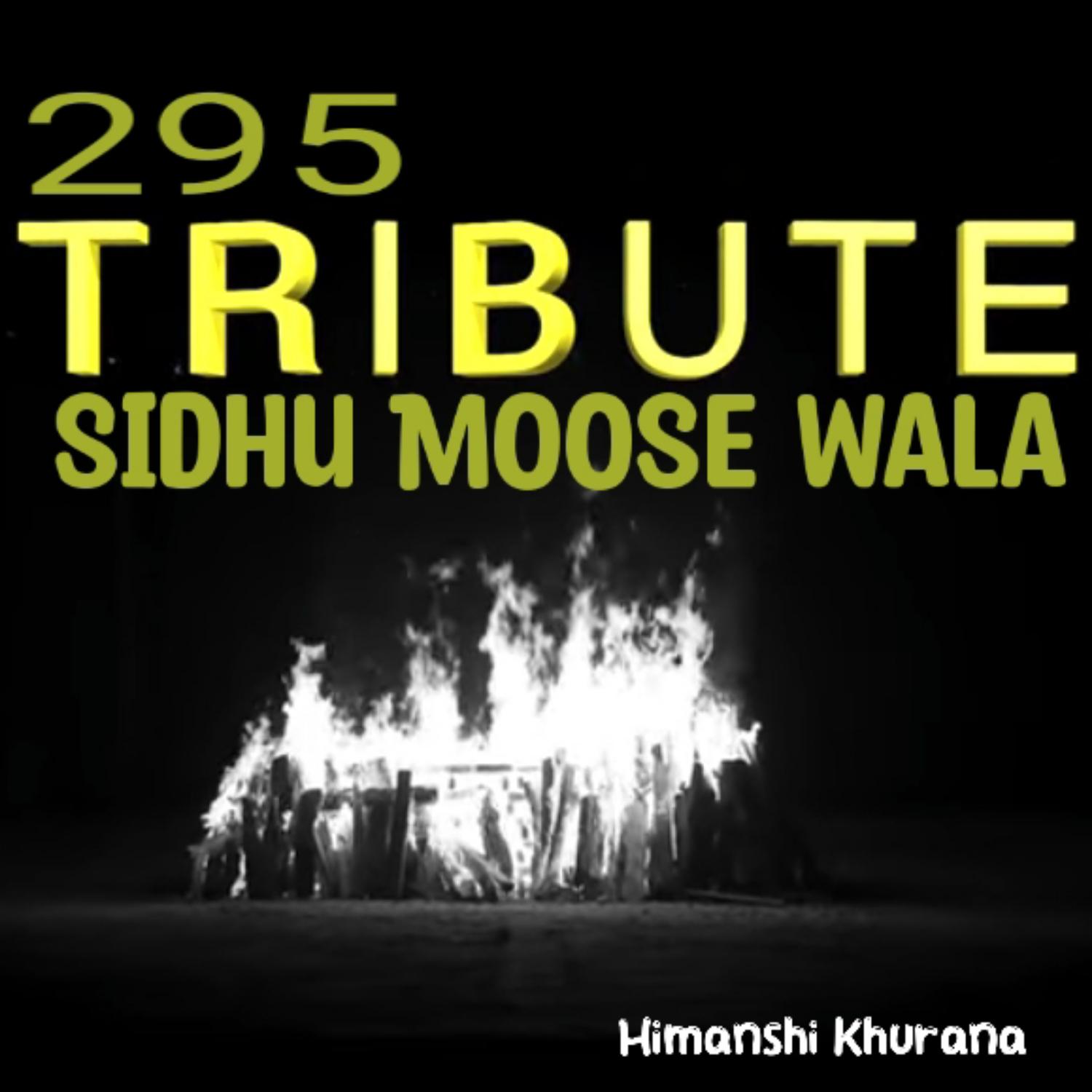 Постер альбома 295 Tribute Sidhu Moose Wala