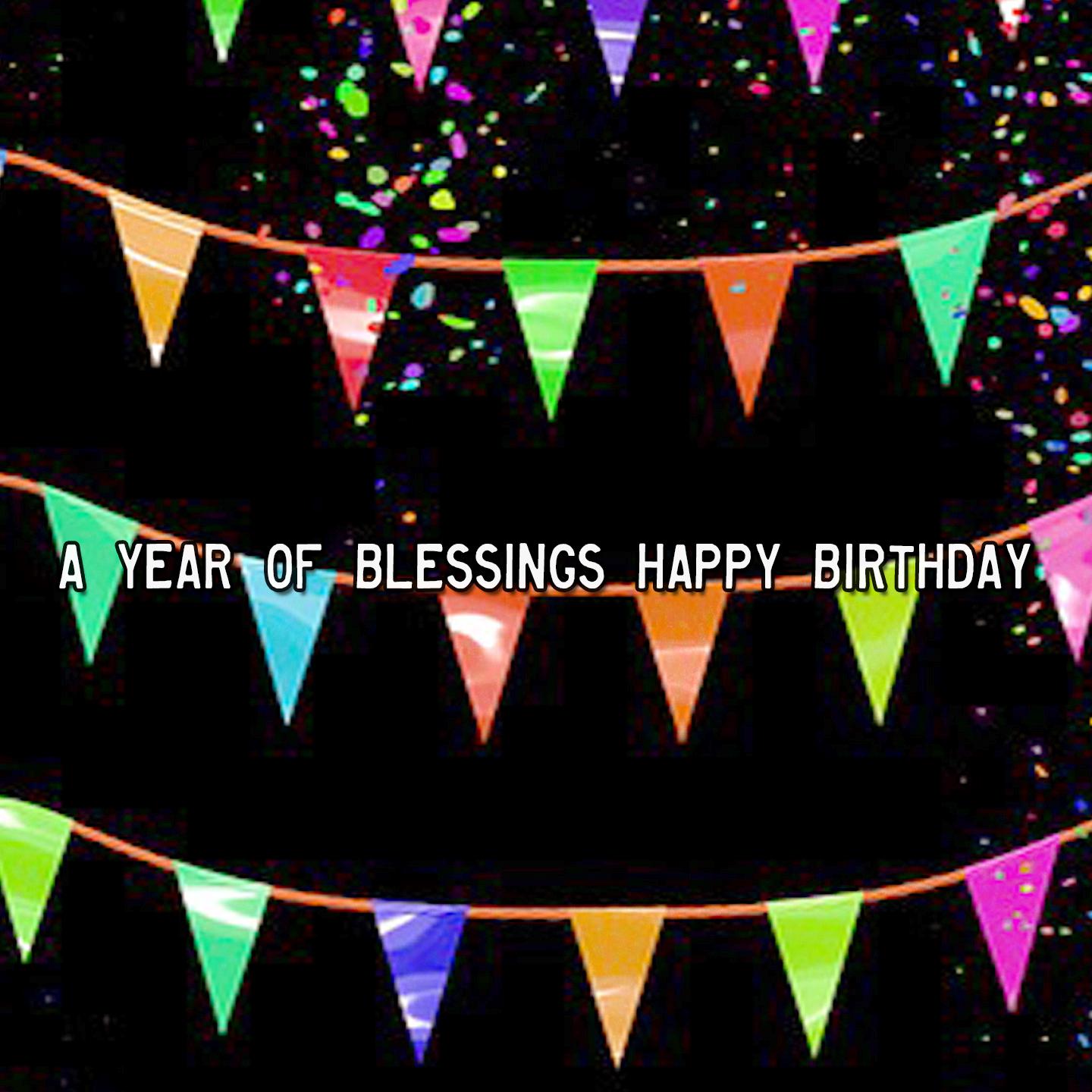 Постер альбома A Year of Blessings Happy Birthday