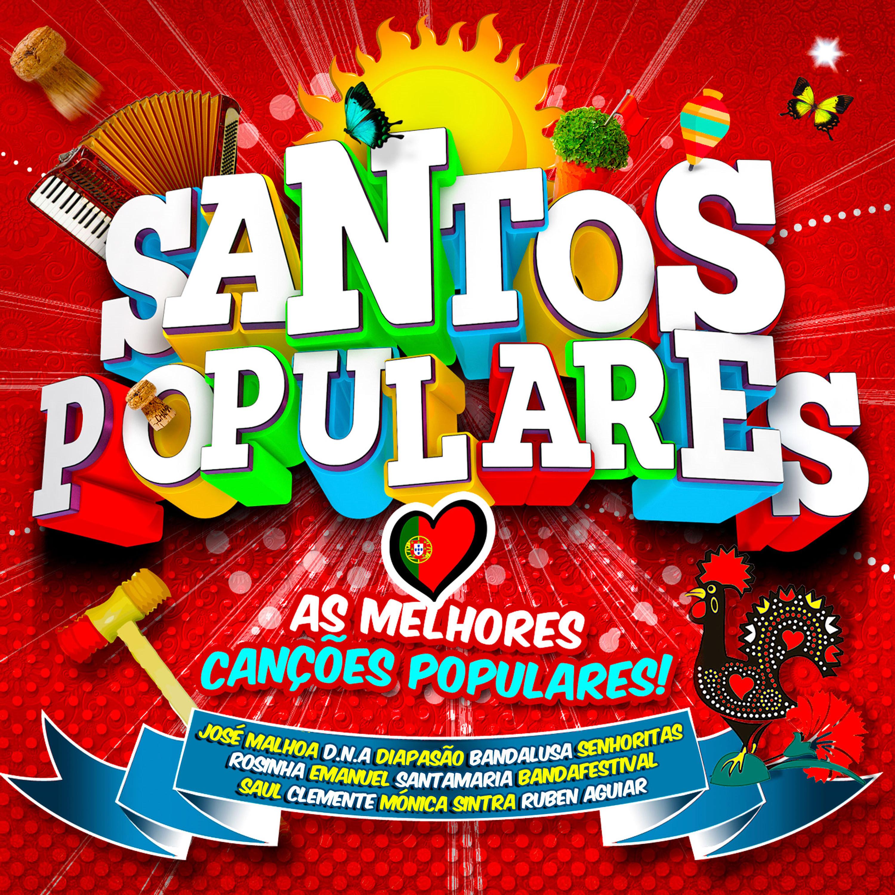 Постер альбома Santos Populares - As melhores Canções Populares