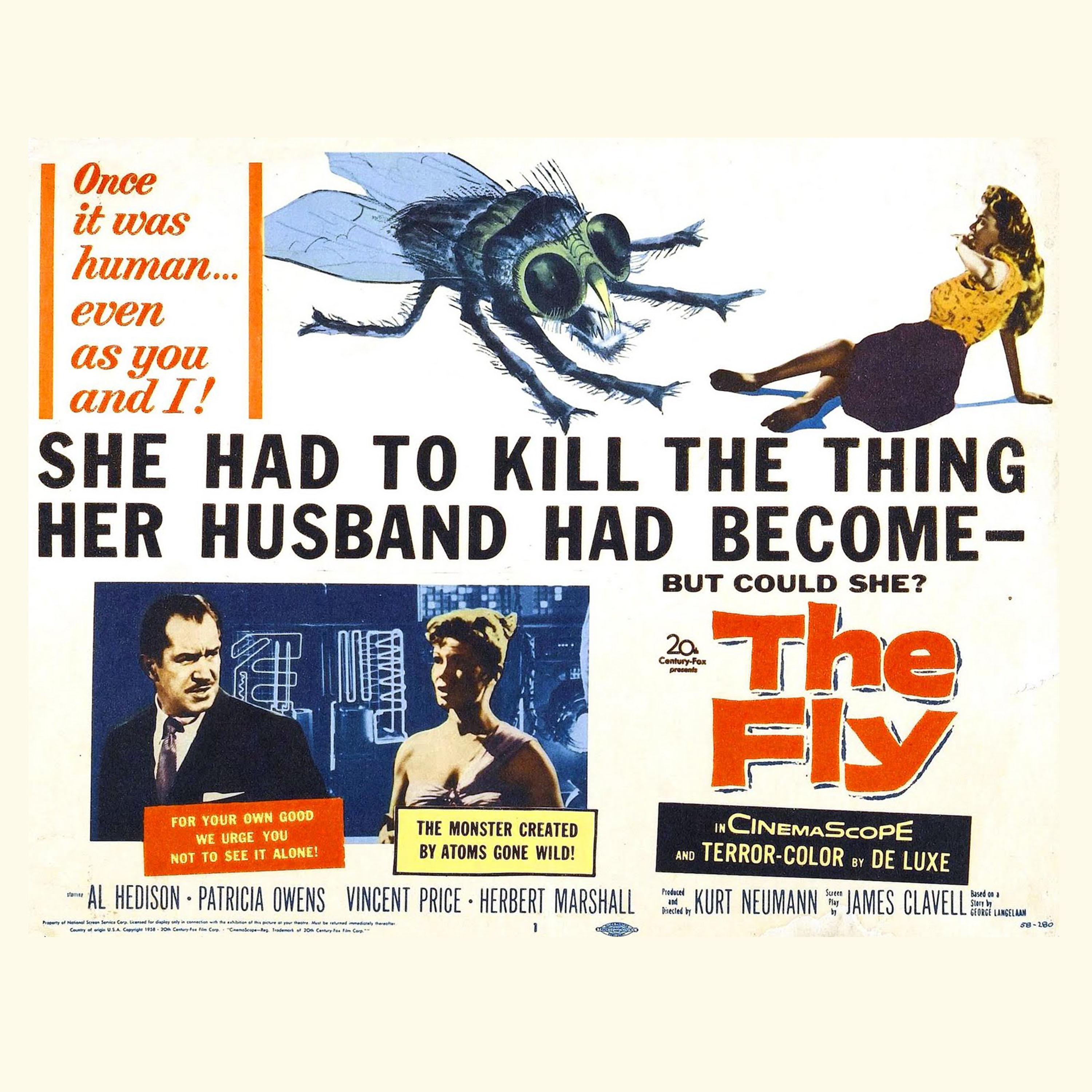 Постер альбома The Fly 1958