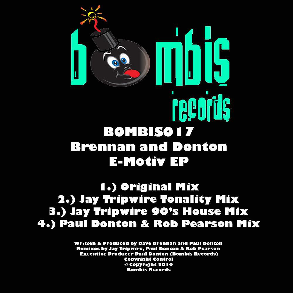 Dave Brennan & Paul Donton - E-Motiv (Paul Donton & Rob Pearson Mix)