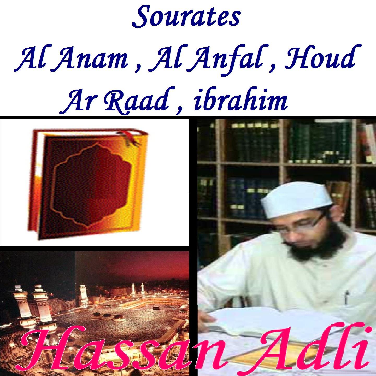 Постер альбома Sourates Al Anam , Al Anfal , Houd , Ar Raad , ibrahim