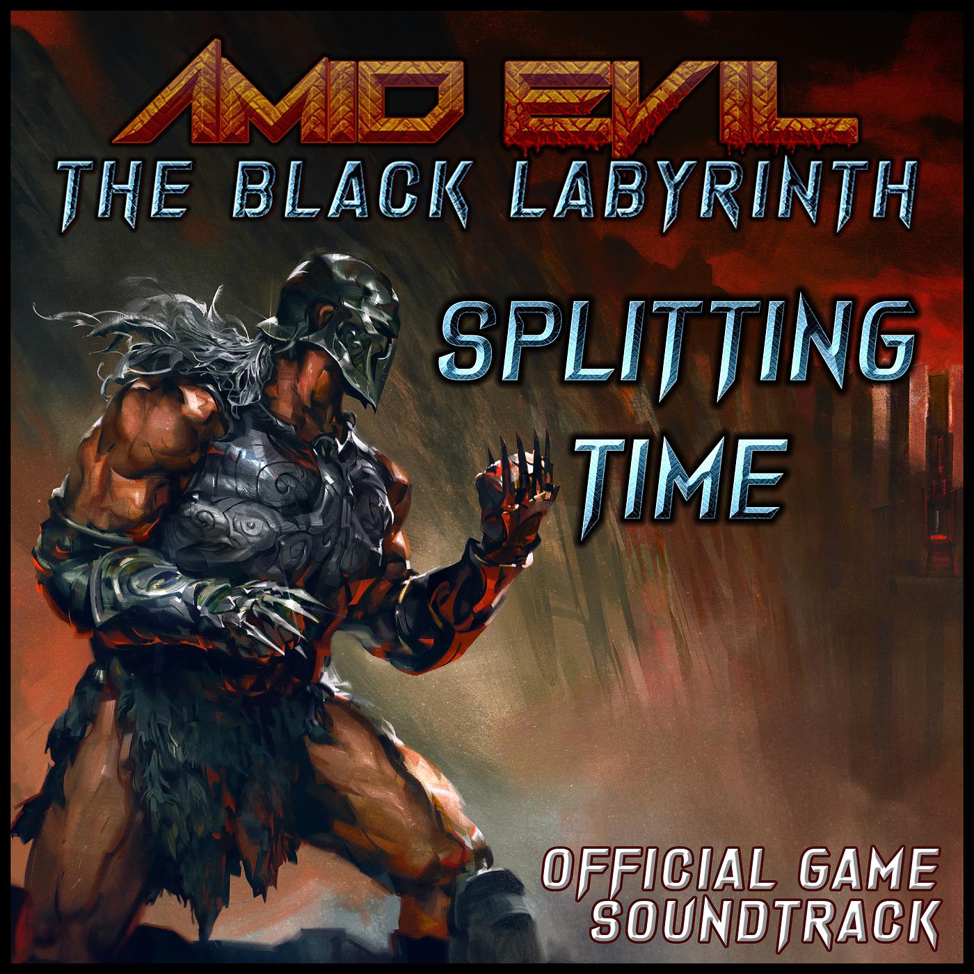 Постер альбома Splitting Time (Original Game Soundtrack from "Amid Evil: The Black Labyrinth")