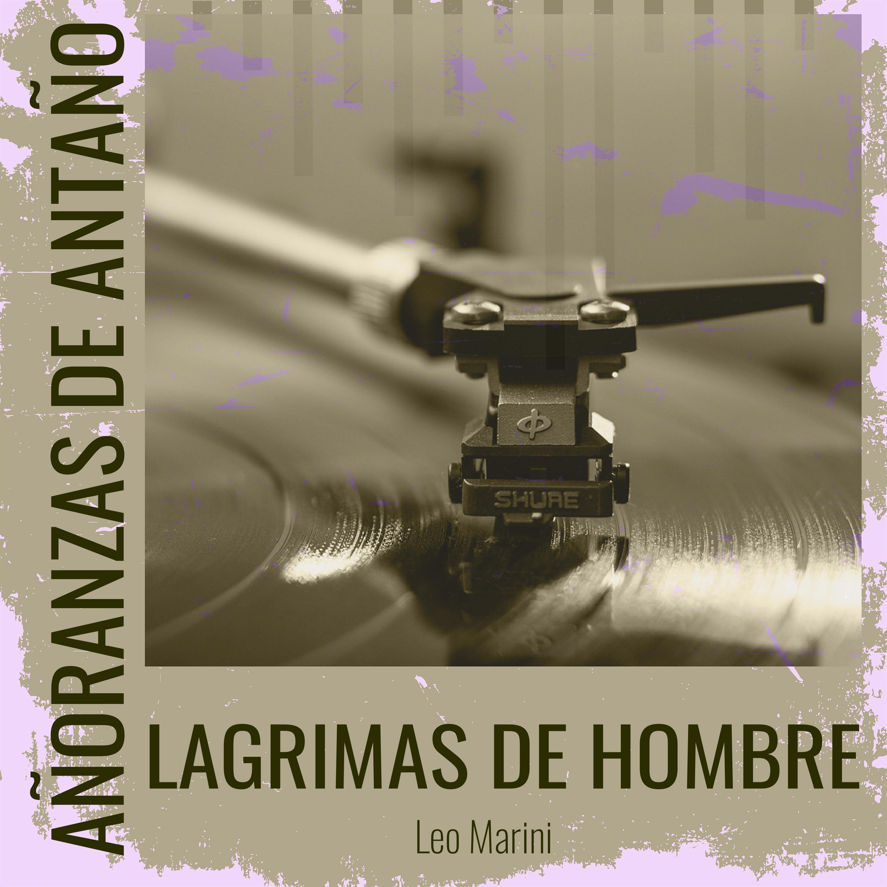 Постер альбома Añoranzas de Antaño - Lagrimas De Hombre