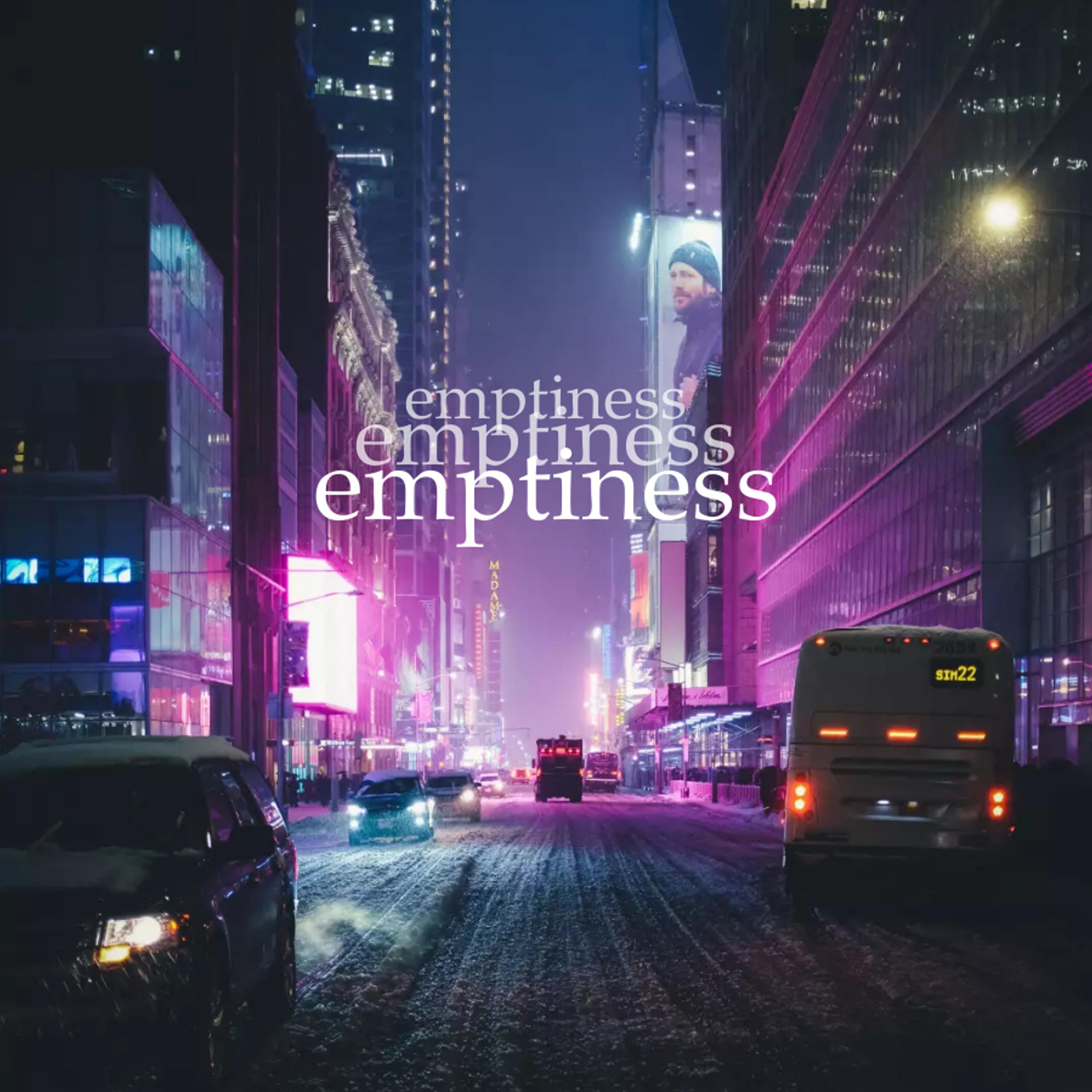 Постер альбома emptiness