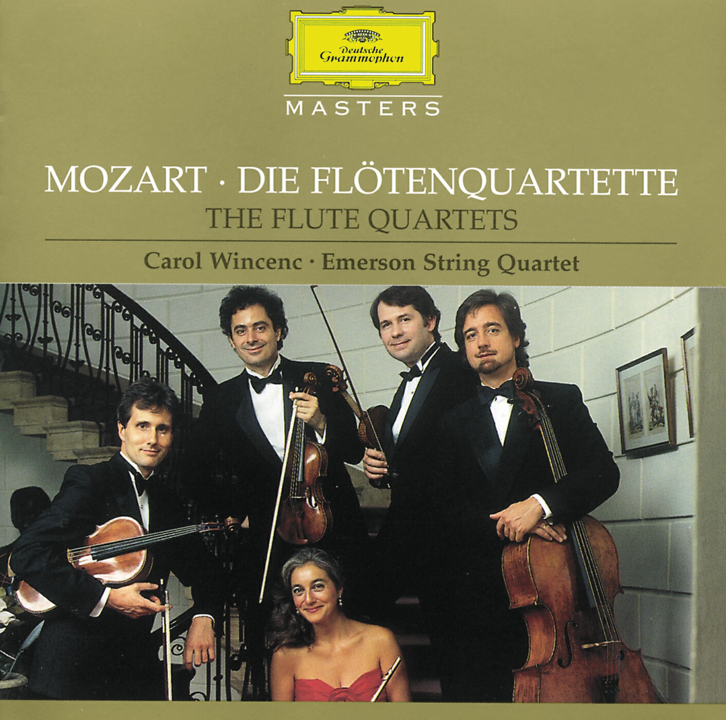 Emerson String Quartet - Mozart: Flute Quartet No.2 In G, K.285a - 2. Tempo di menuetto