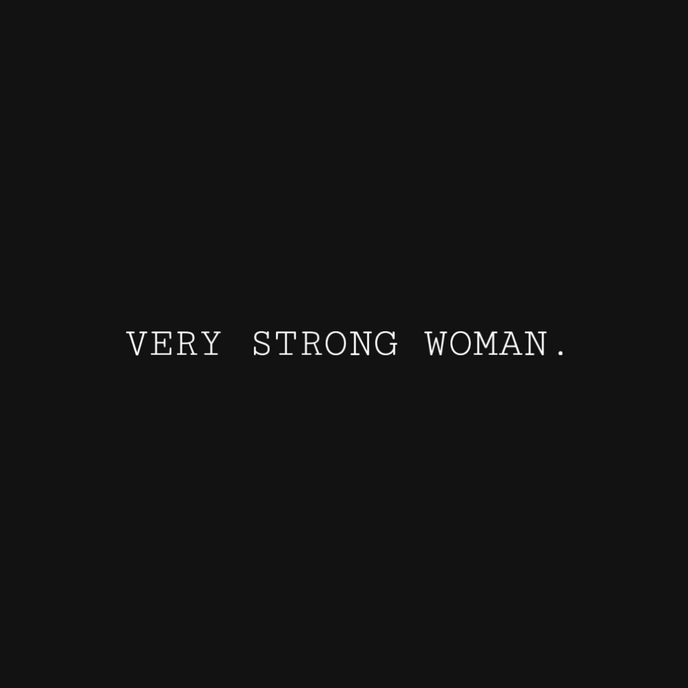 Постер альбома Very Strong Woman.