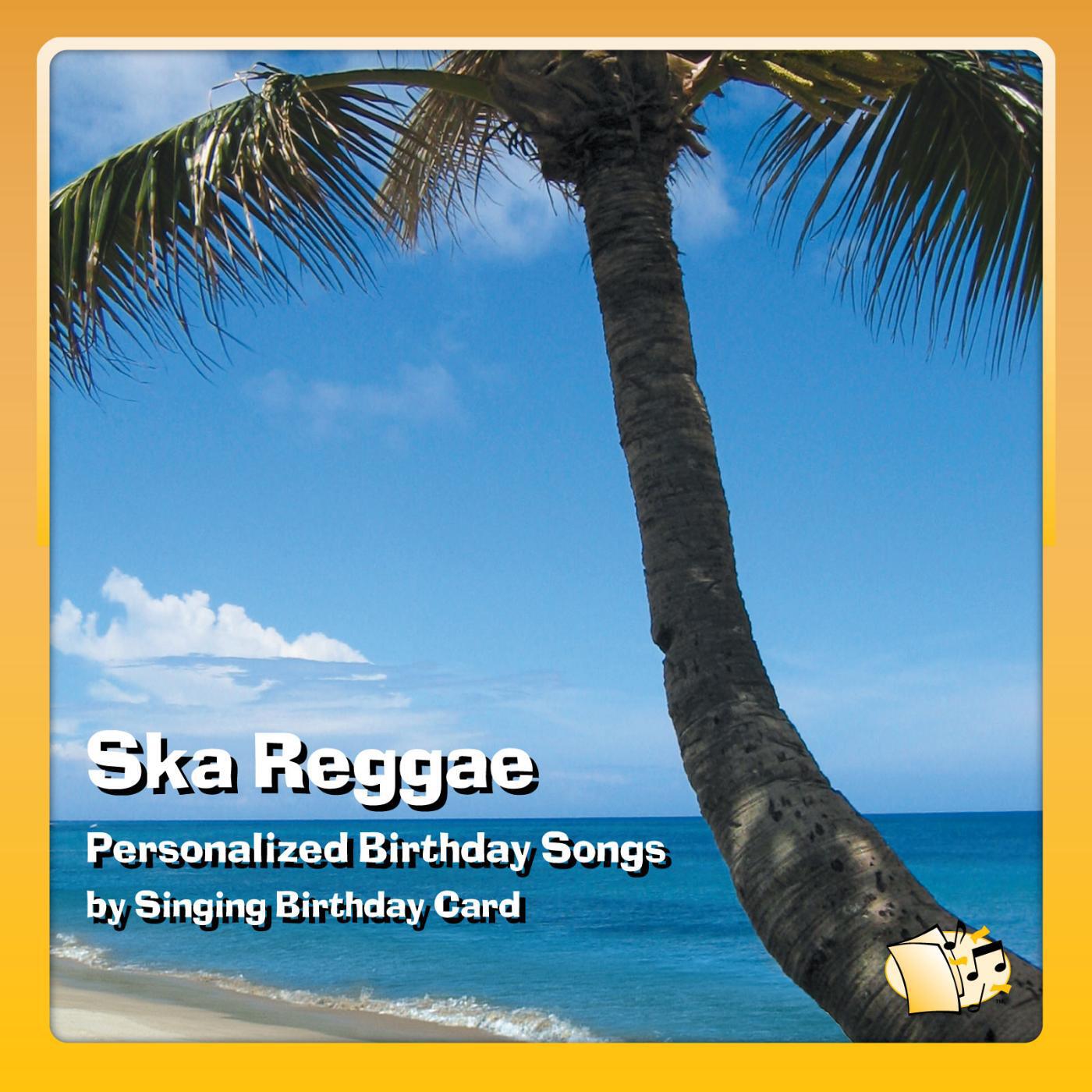 Singing Birthday Card - Happy Birthday, Amanda (Ska Reggae)