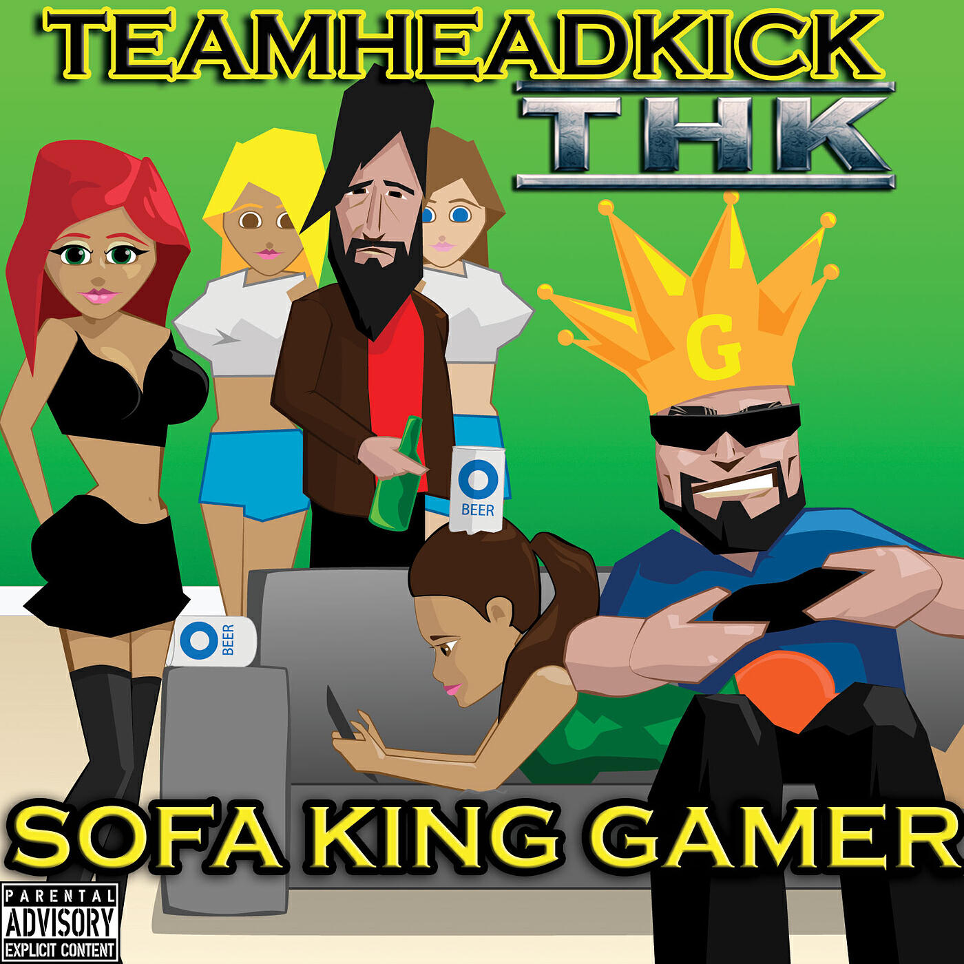 TEAMHEADKICK - My Girl Hates Me (I Play Cod)