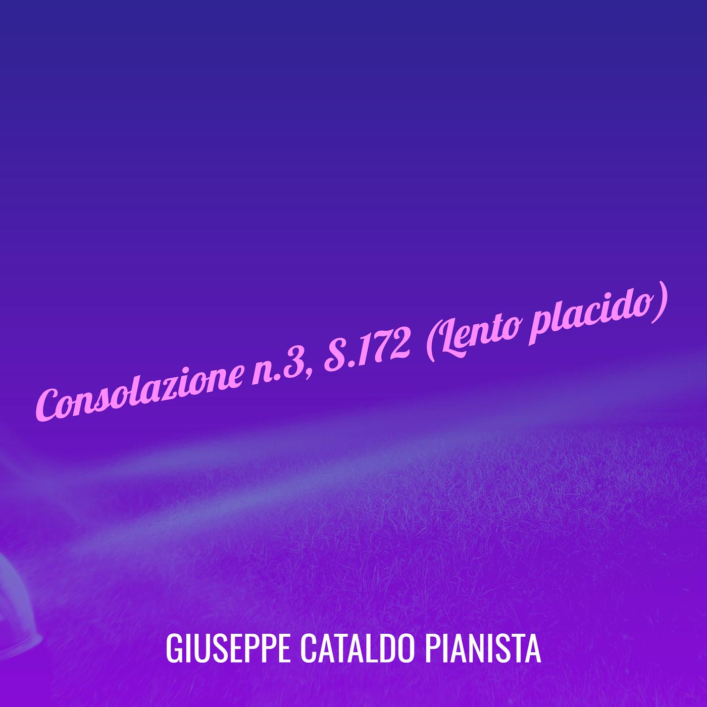Постер альбома Consolazione n.3, S.172 (Lento placido)