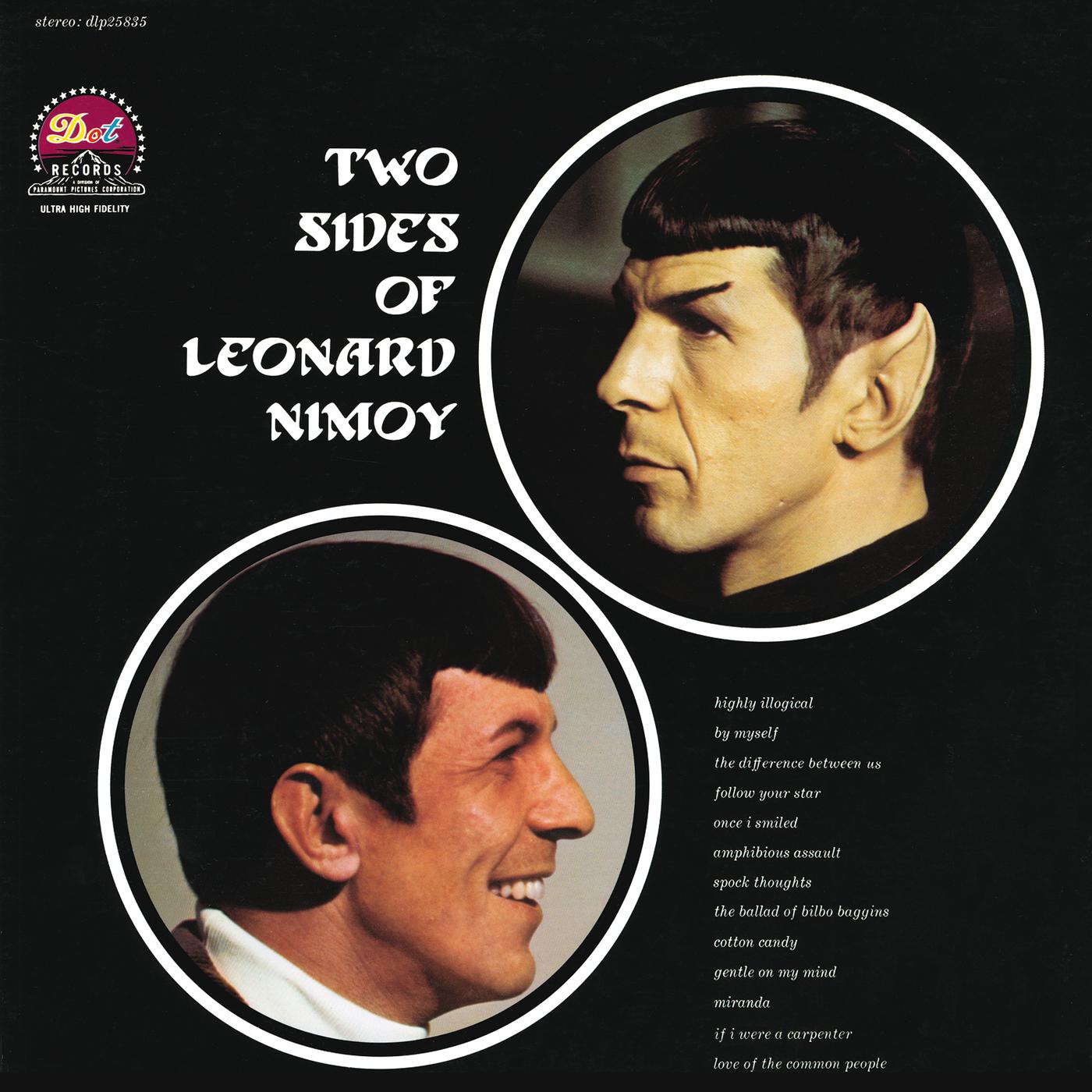 Постер альбома The Two Sides Of Leonard Nimoy