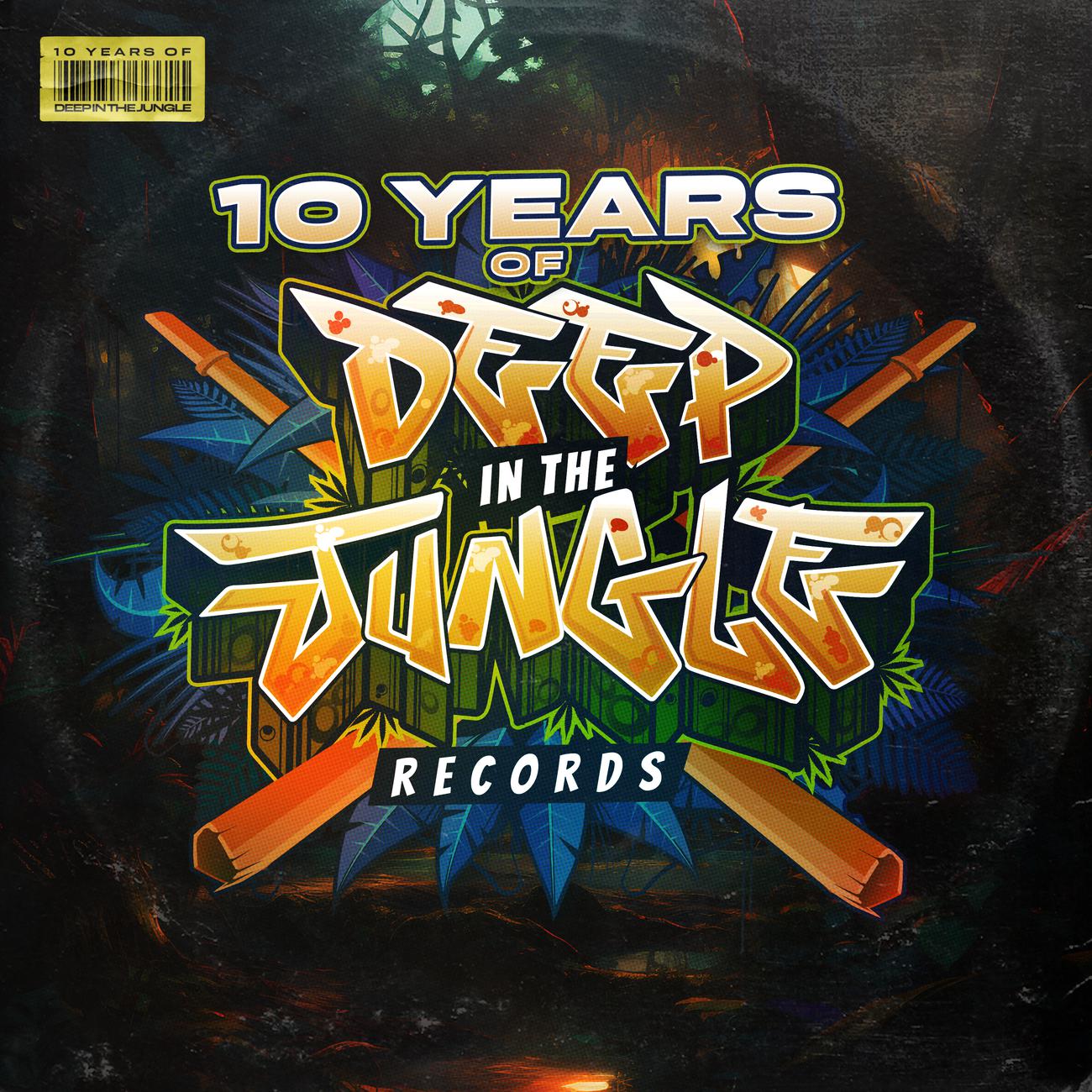 Постер альбома 10 Years Of Deep In The Jungle Records