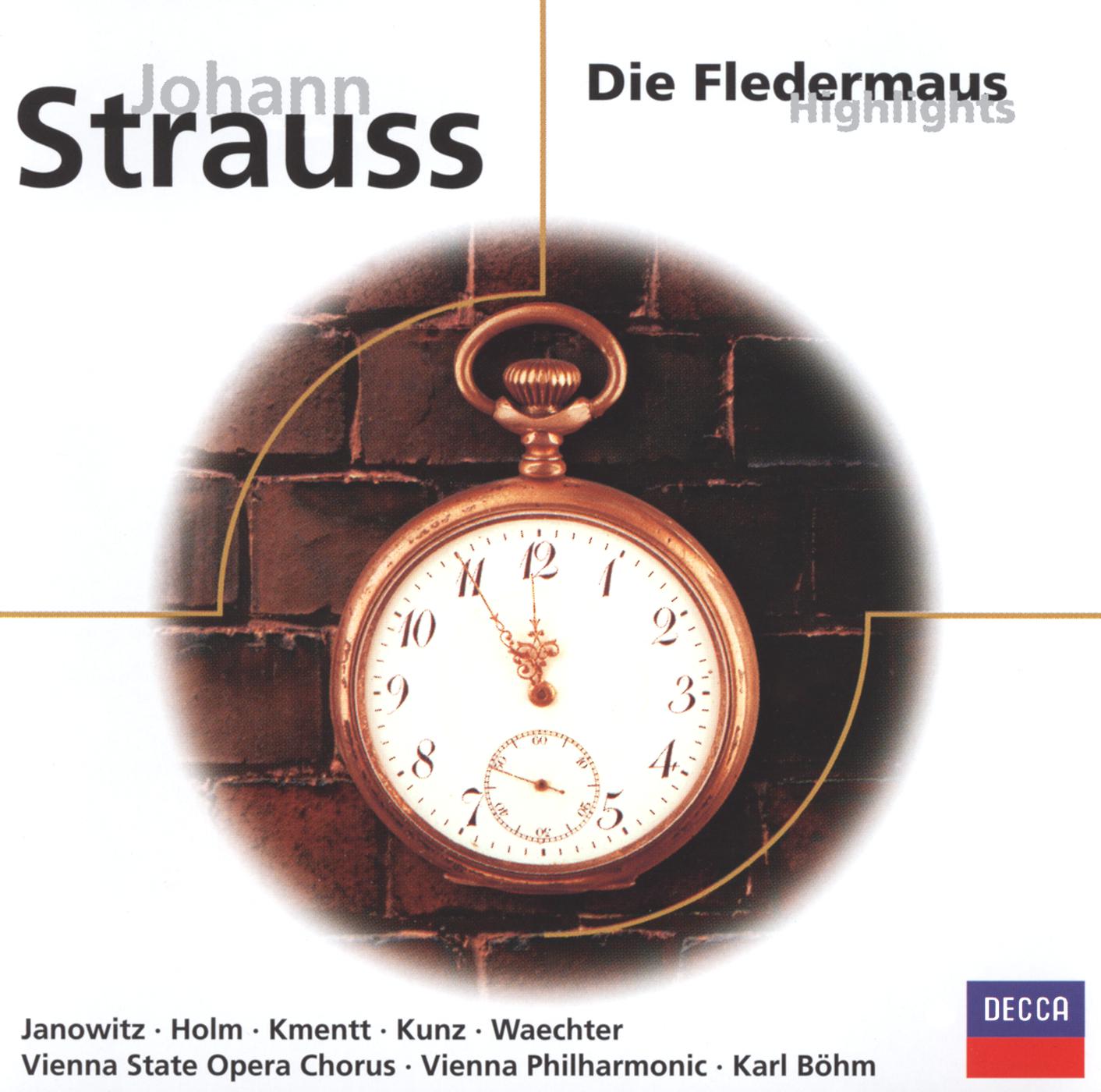 Постер альбома Strauss, J. II: Die Fledermaus - highlights