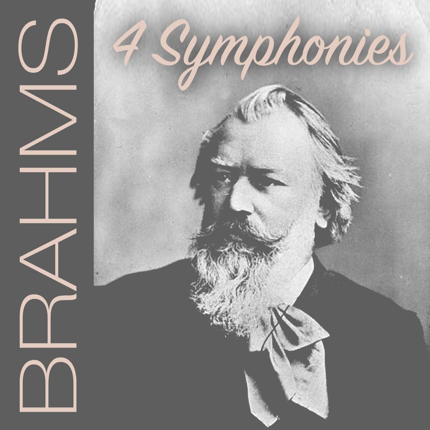 Постер альбома Columbia Symphony Orchestra & Bruno Walter - Brahms: 4 Symphonies