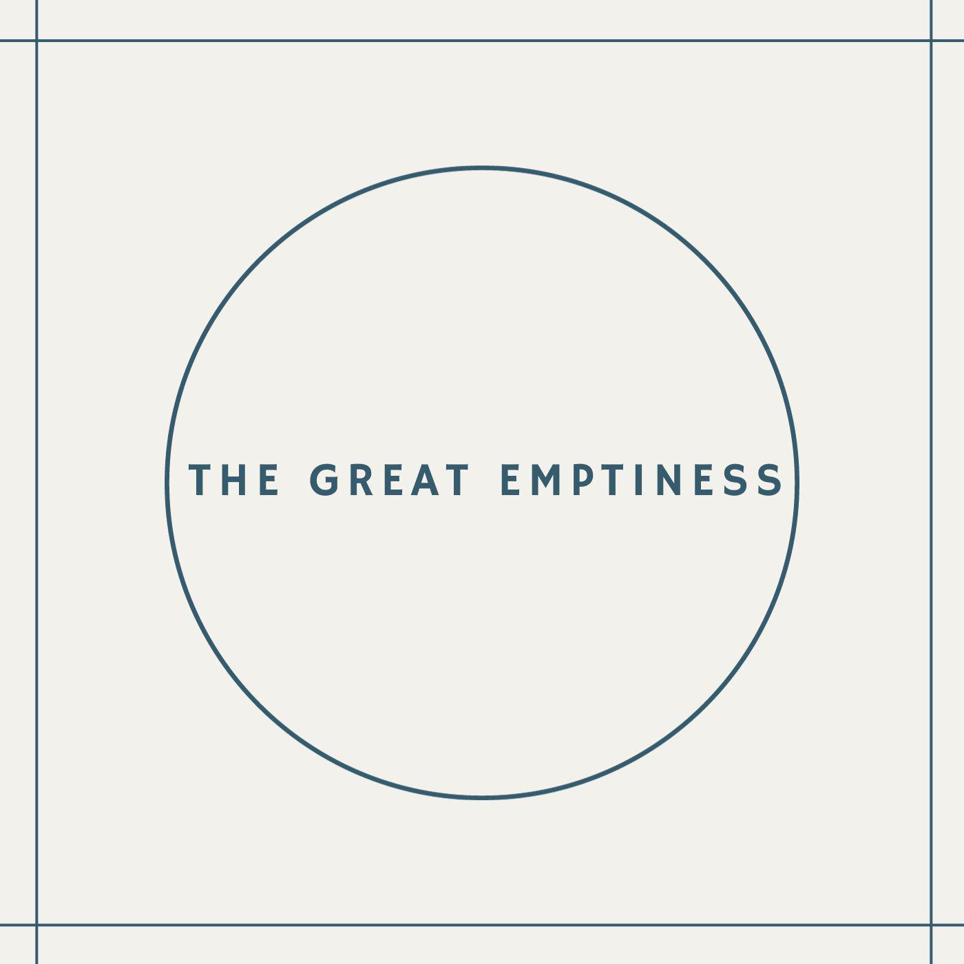 Постер альбома The great emptiness