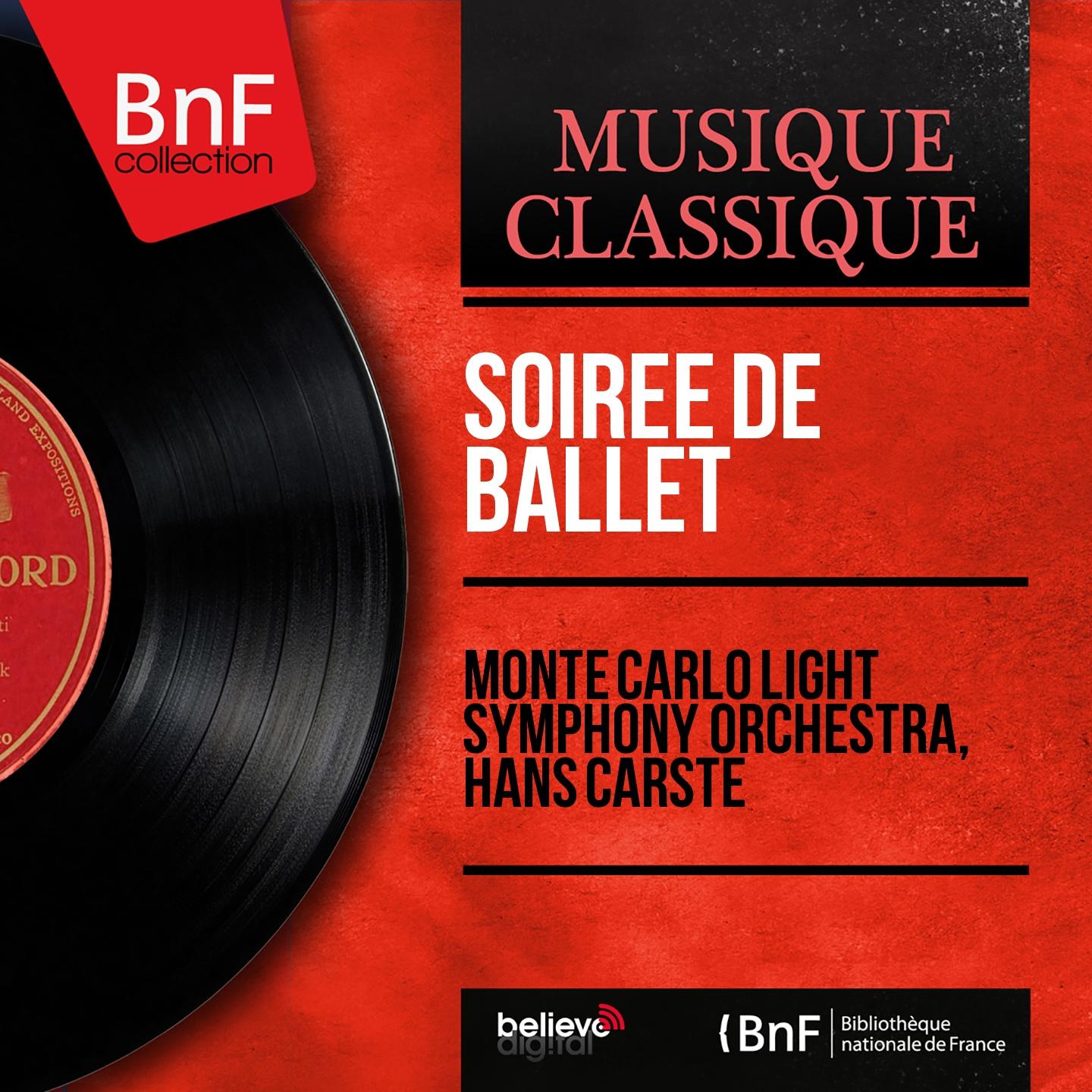 Постер альбома Soirée de ballet (Stereo Version)