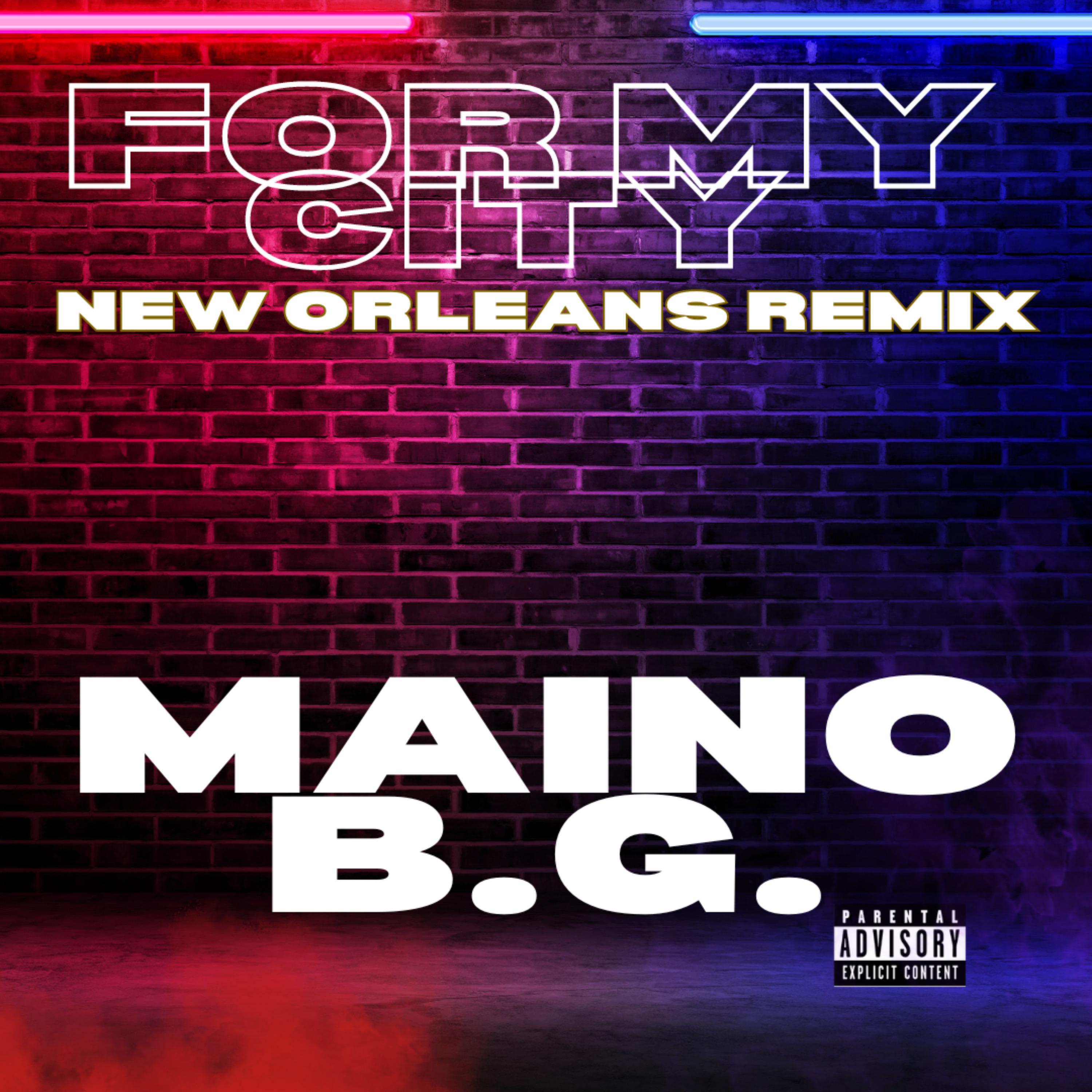 Постер альбома For My City (New Orleans Remix)