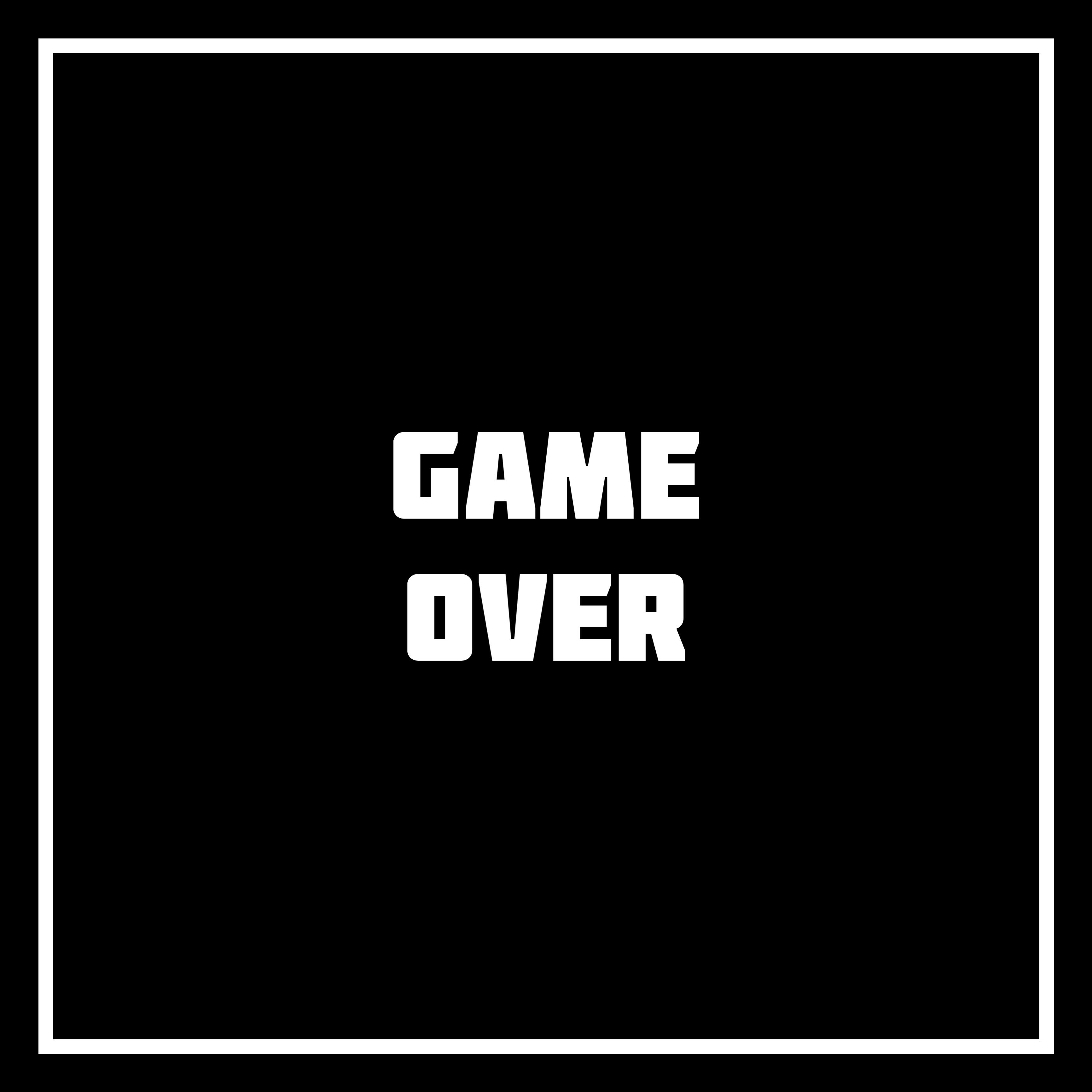 Постер альбома Game Over