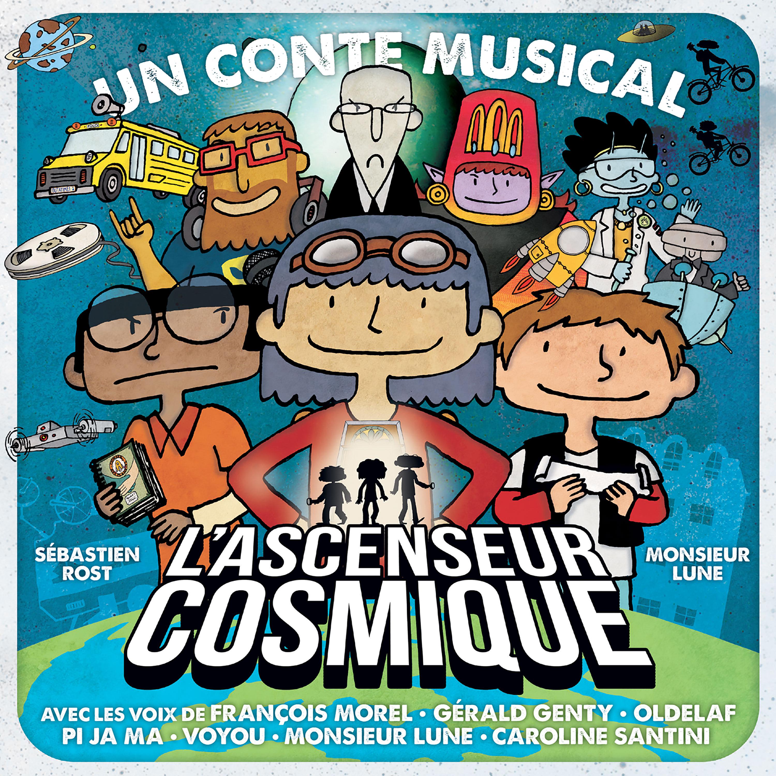 Постер альбома L'ascenseur cosmique - Un conte musical