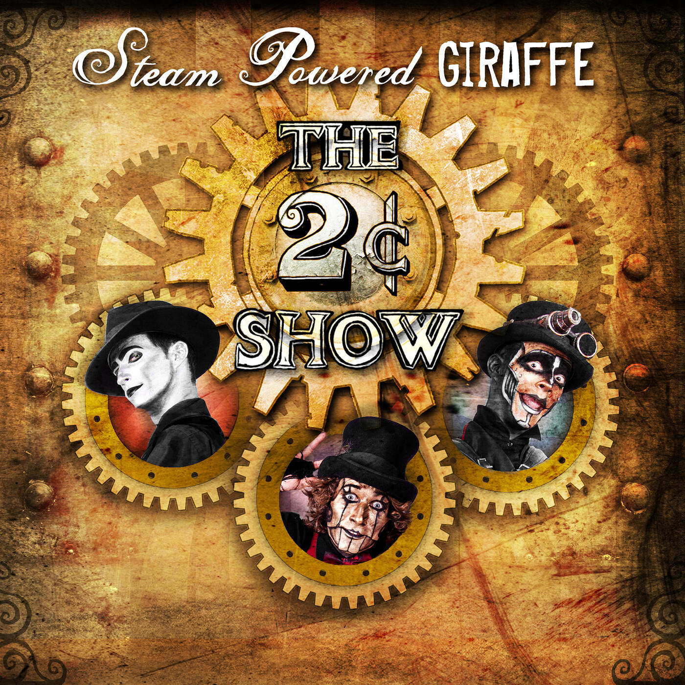 Альбом The 2¢ Show исполнителя Steam Powered Giraffe
