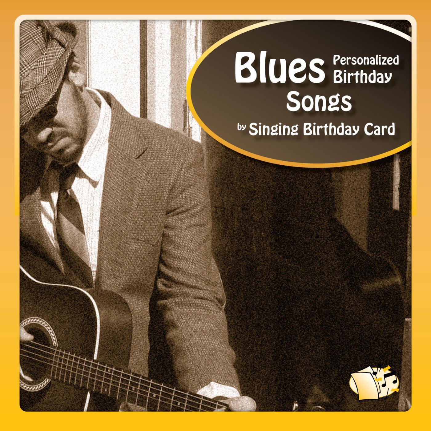 Singing Birthday Card - Happy Birthday, Douglas (Blues)