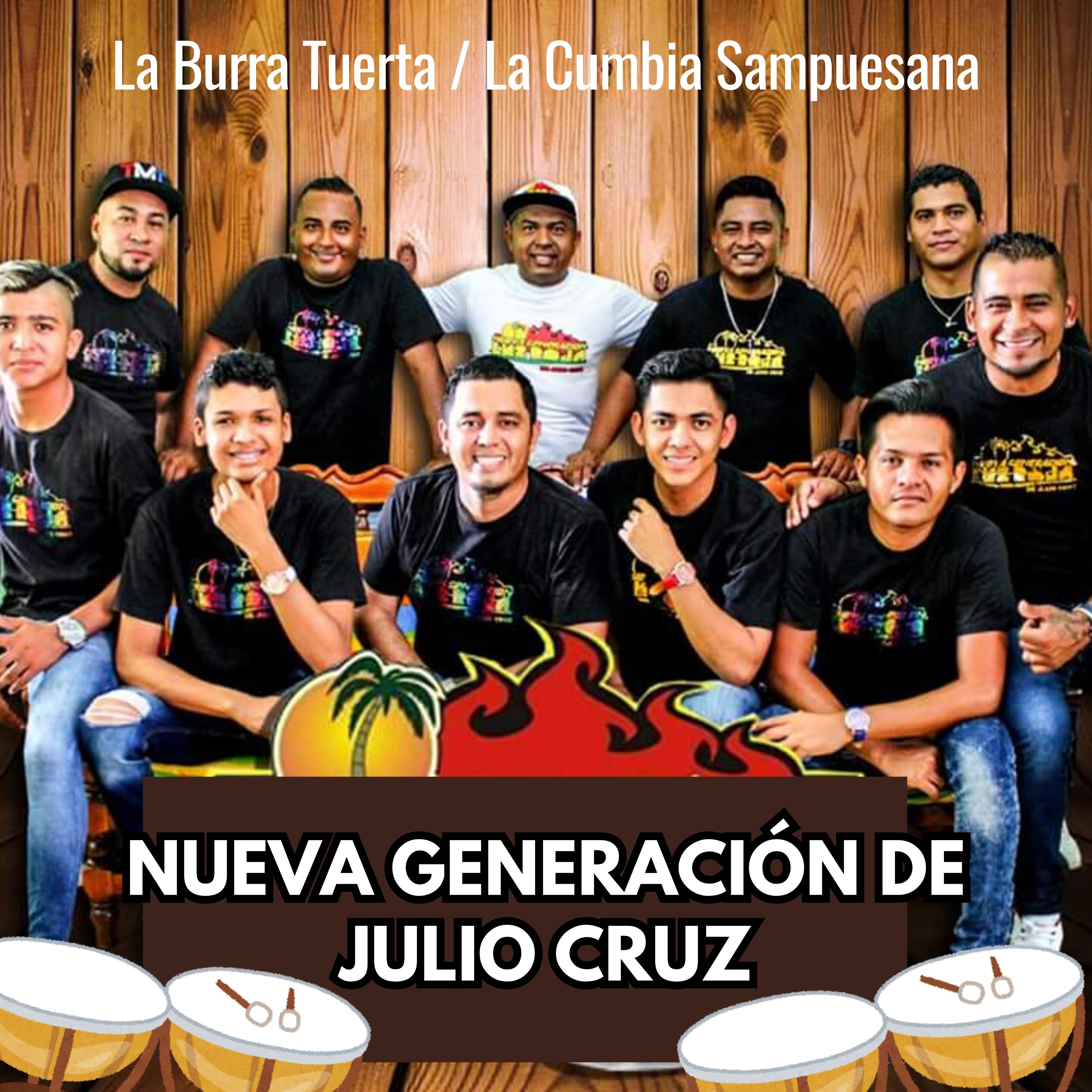 Постер альбома La Burra Tuerta / La Cumbia Sampuesana