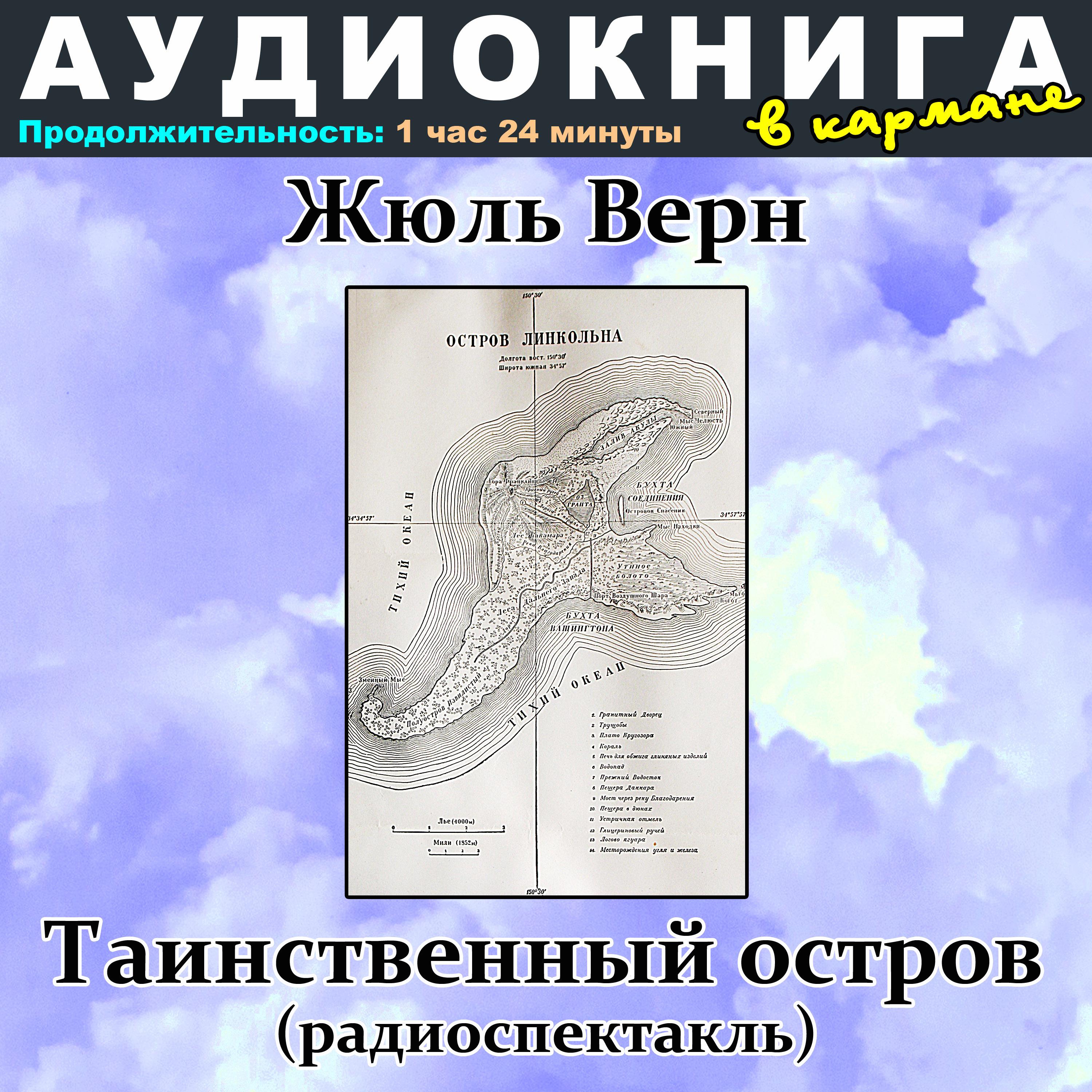 Постер альбома Жюль Верн - Таинственный остров (радиоспектакль)