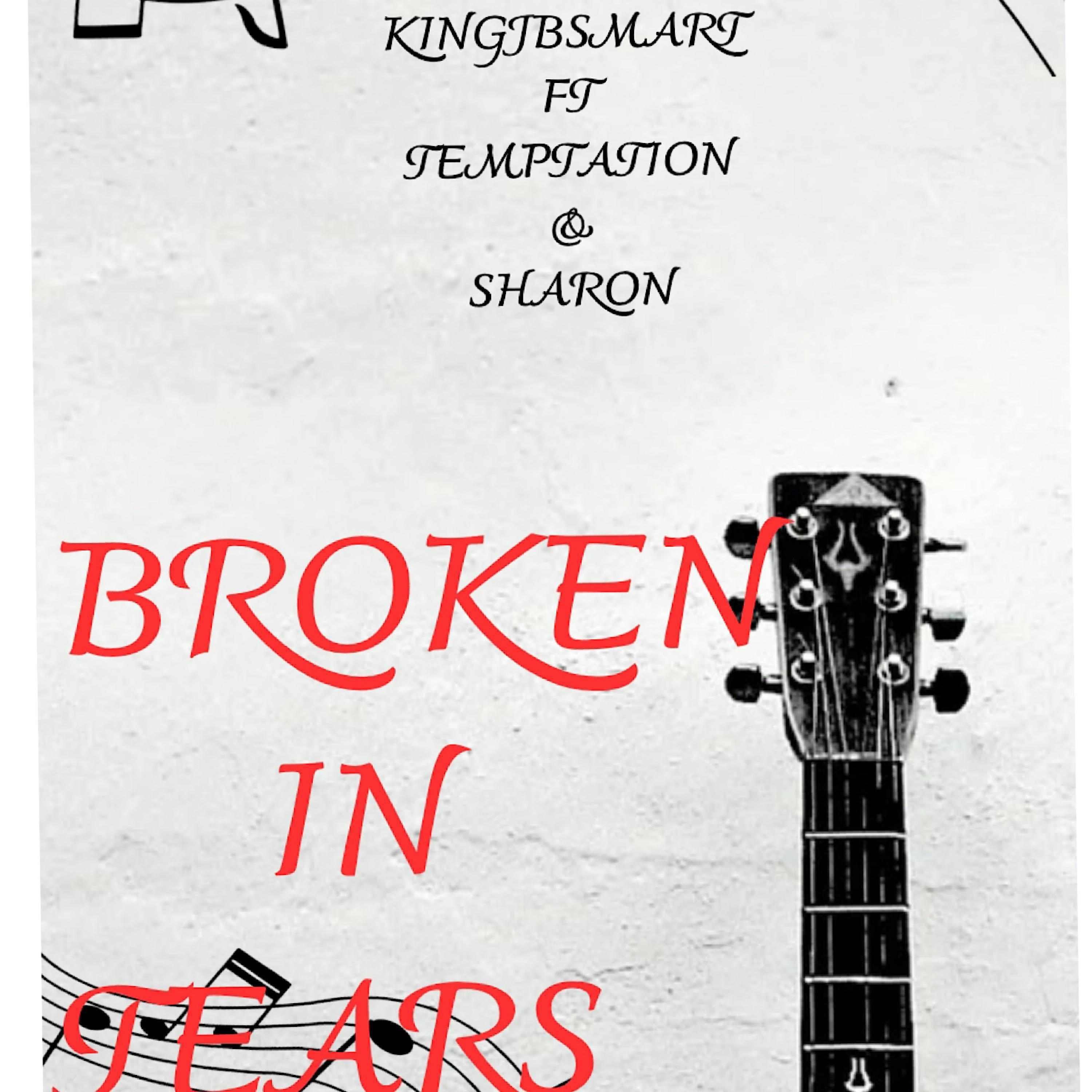 Постер альбома BROKEN IN TEARS (feat. SHARON & TEMPTATION)