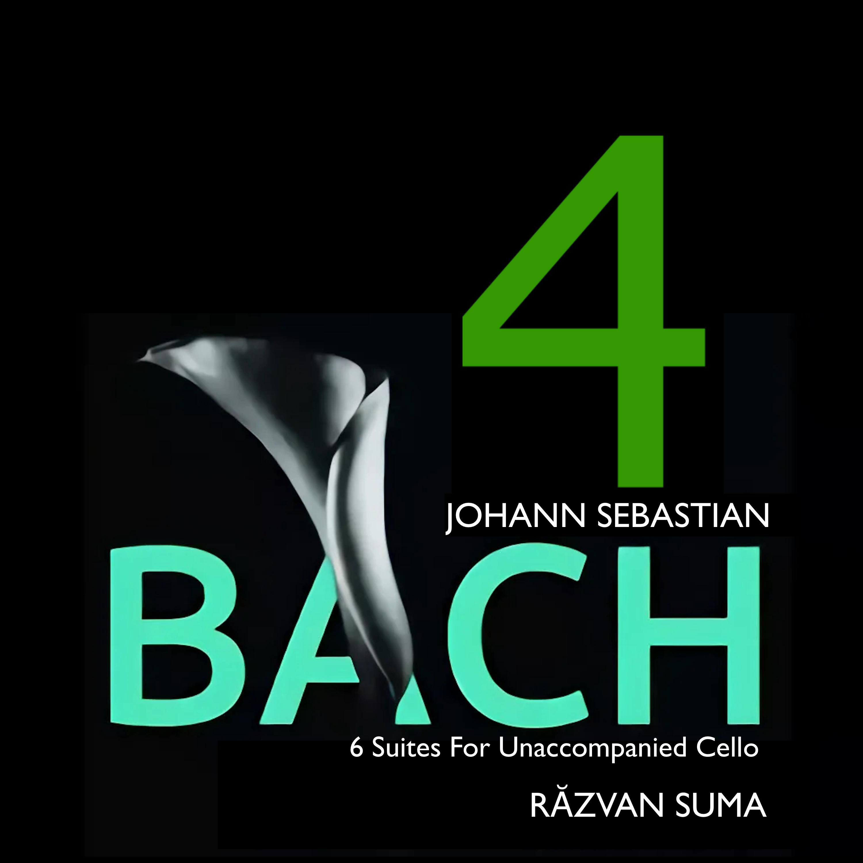 Постер альбома Bach: Cello Suite No. 4 in E-Flat Major, BWV 1010