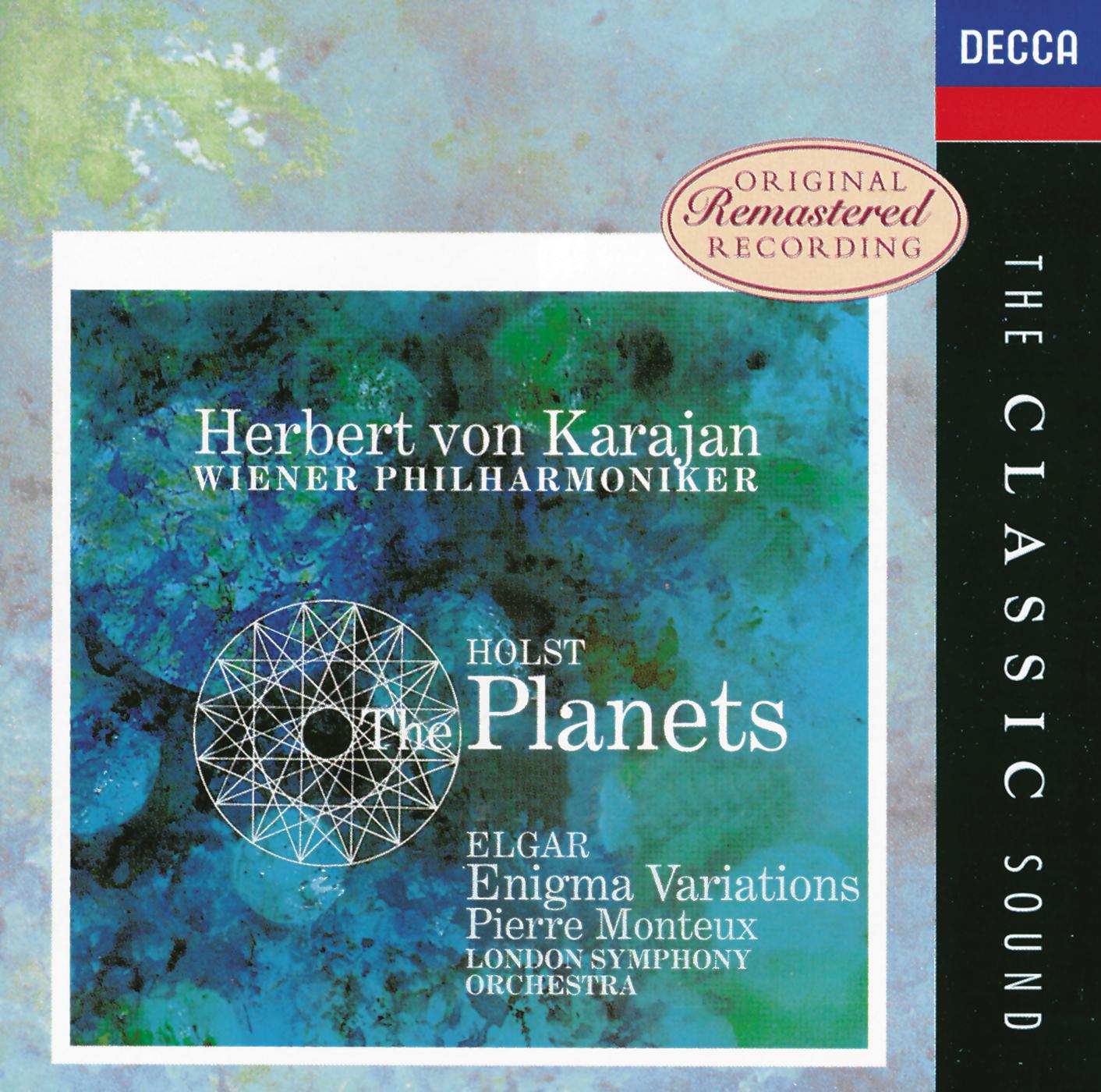 Постер альбома Elgar: Enigma Variations / Holst:The Planets