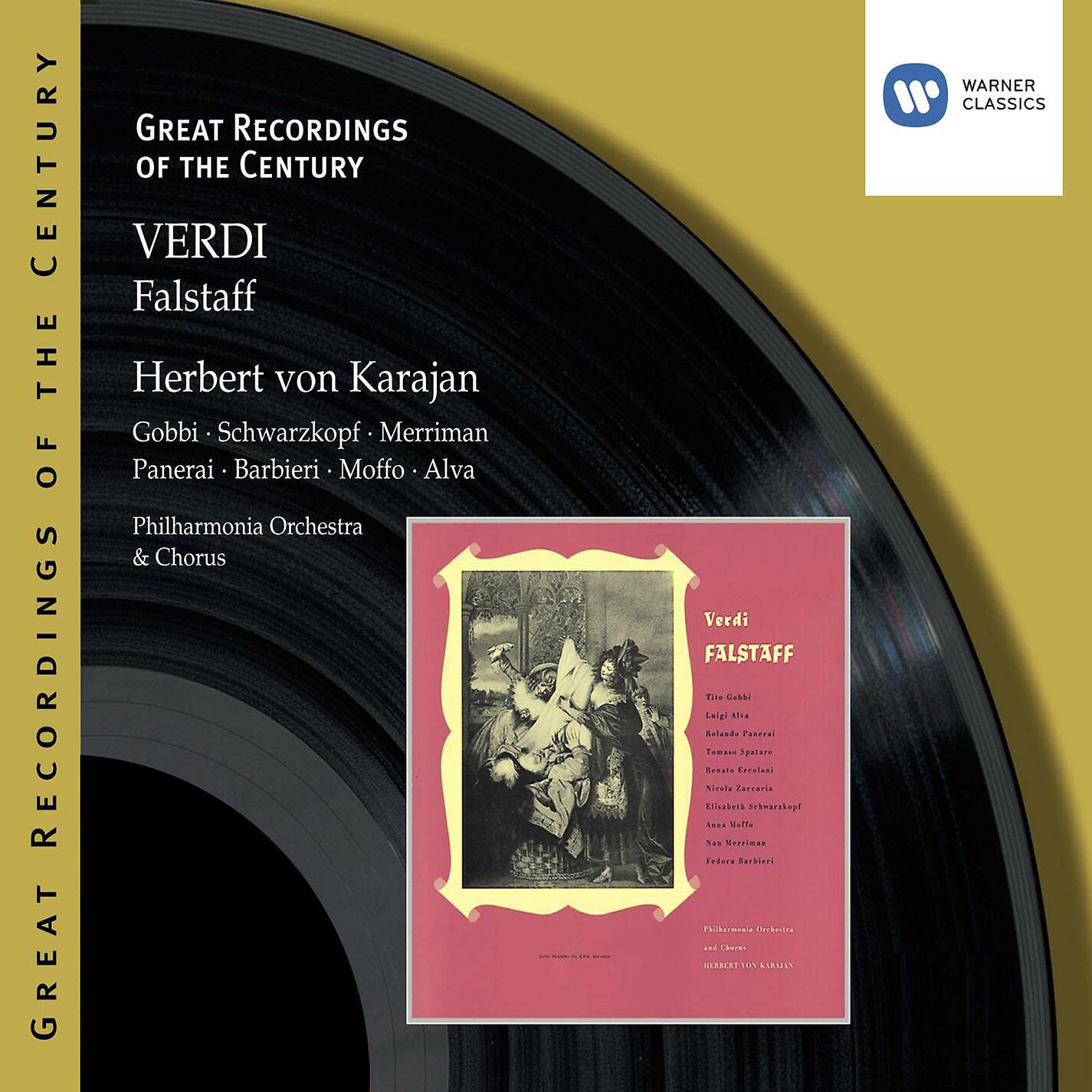 Herbert von Karajan - Falstaff, Act I, Scene One: Falstaff! Olà! (Dr.Caio/Falstaff/Bardolfo/Pistola)