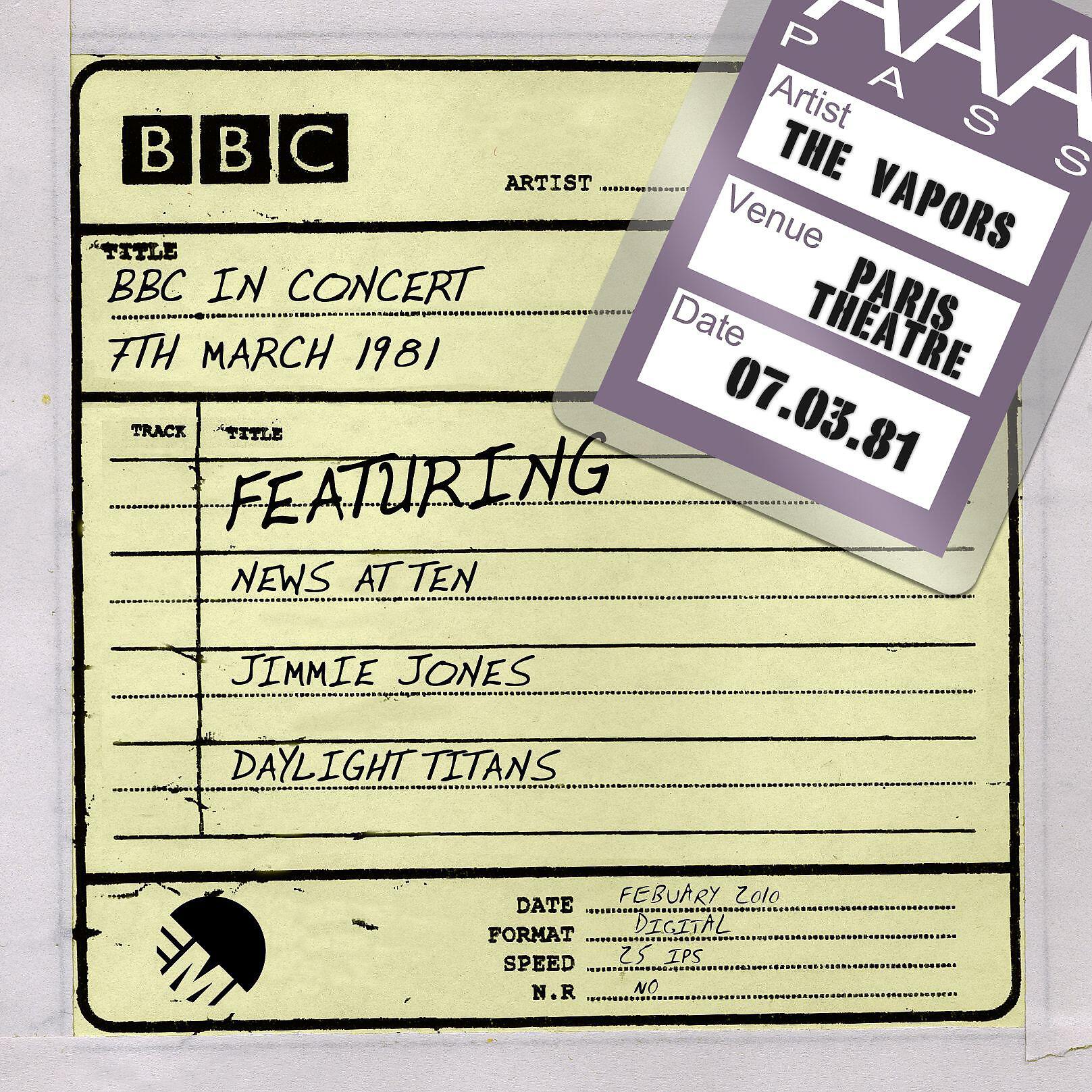 The Vapors - Jimmie Jones (BBC In Concert 07/03/81)
