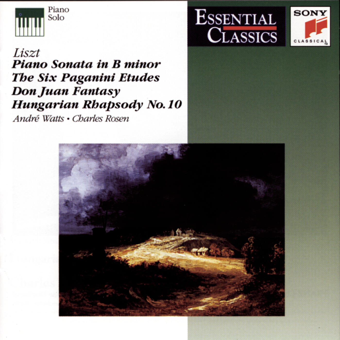 André Watts - Grandes Études de Paganini, S. 141: No. 1 in G Minor - Non troppo lento