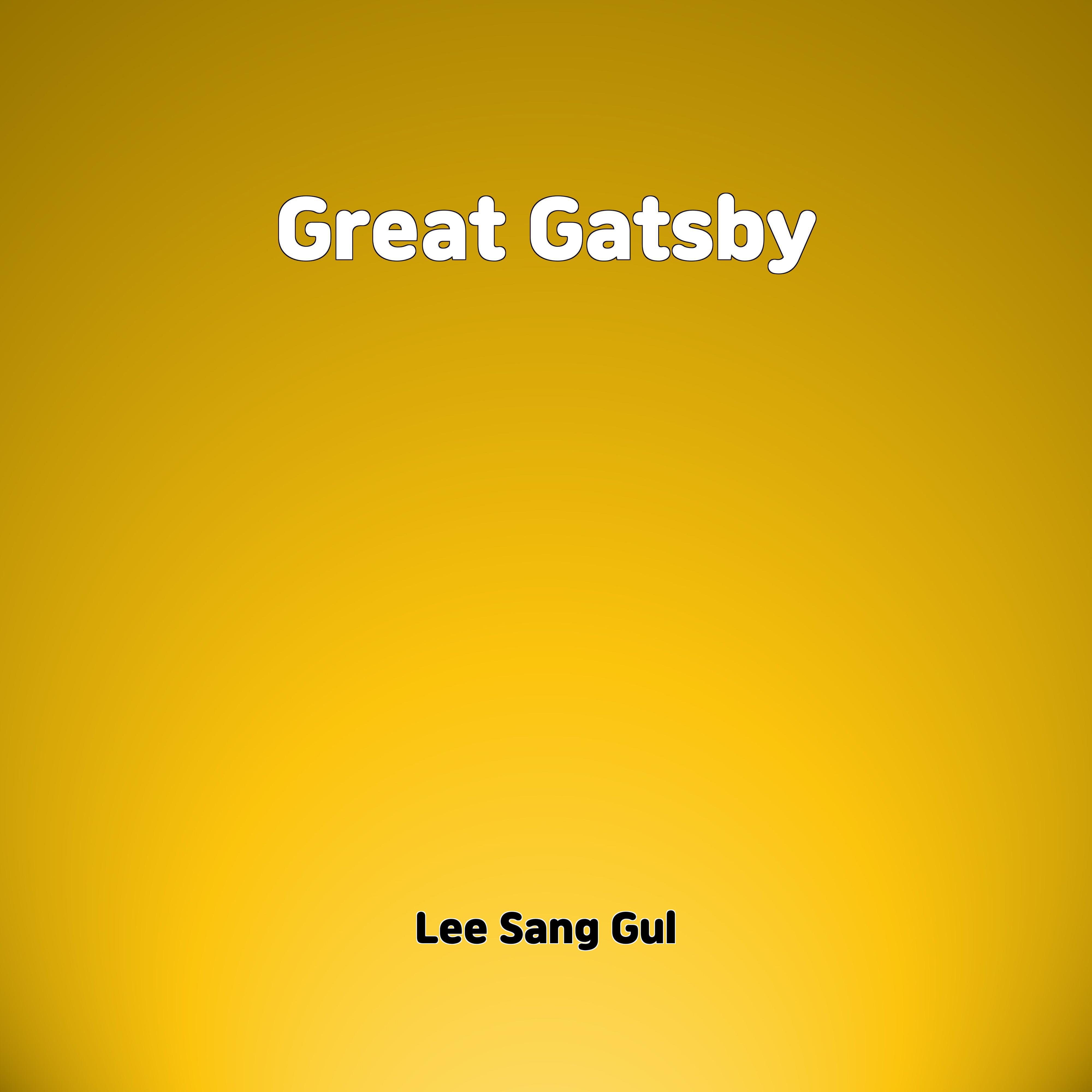 Постер альбома Great Gatsby