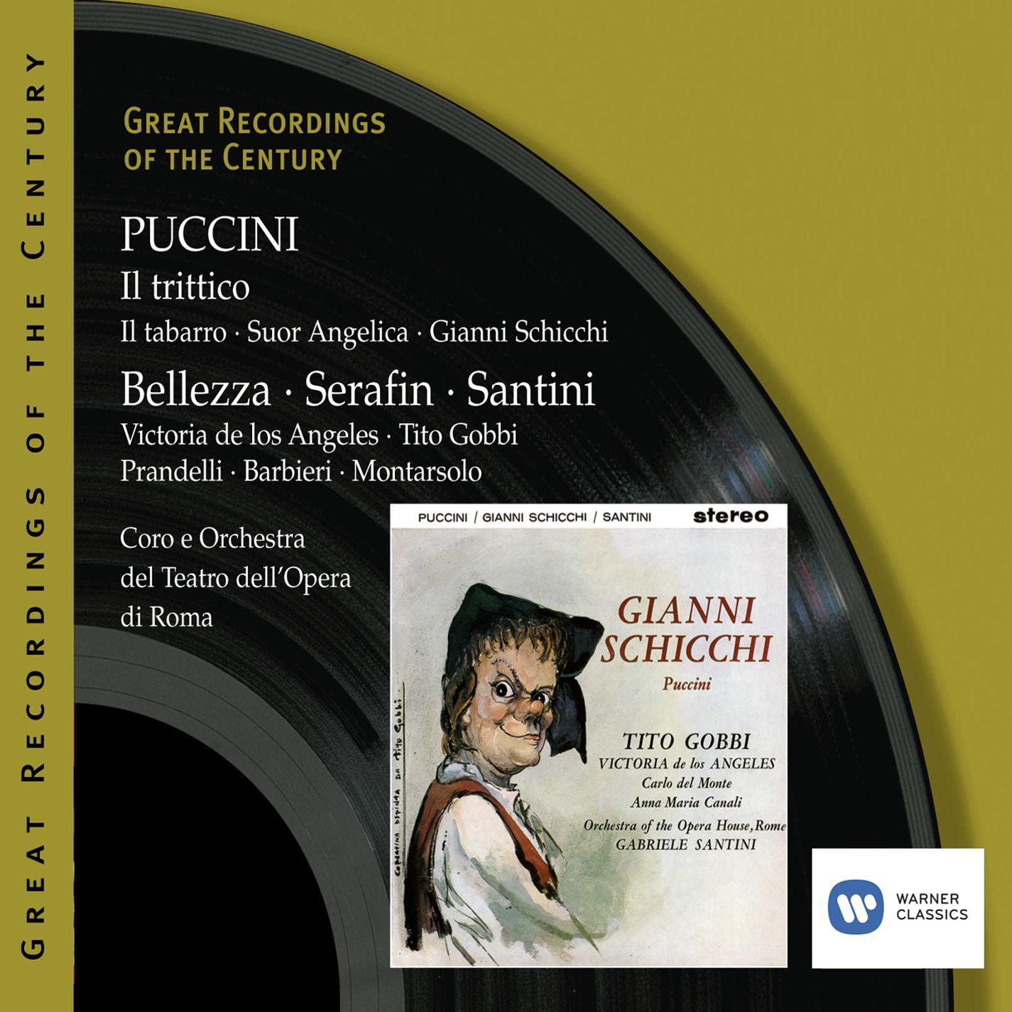 Постер альбома Puccini: Il trittico (Il tabarro; Suor Angelica; Gianni Schicchi)