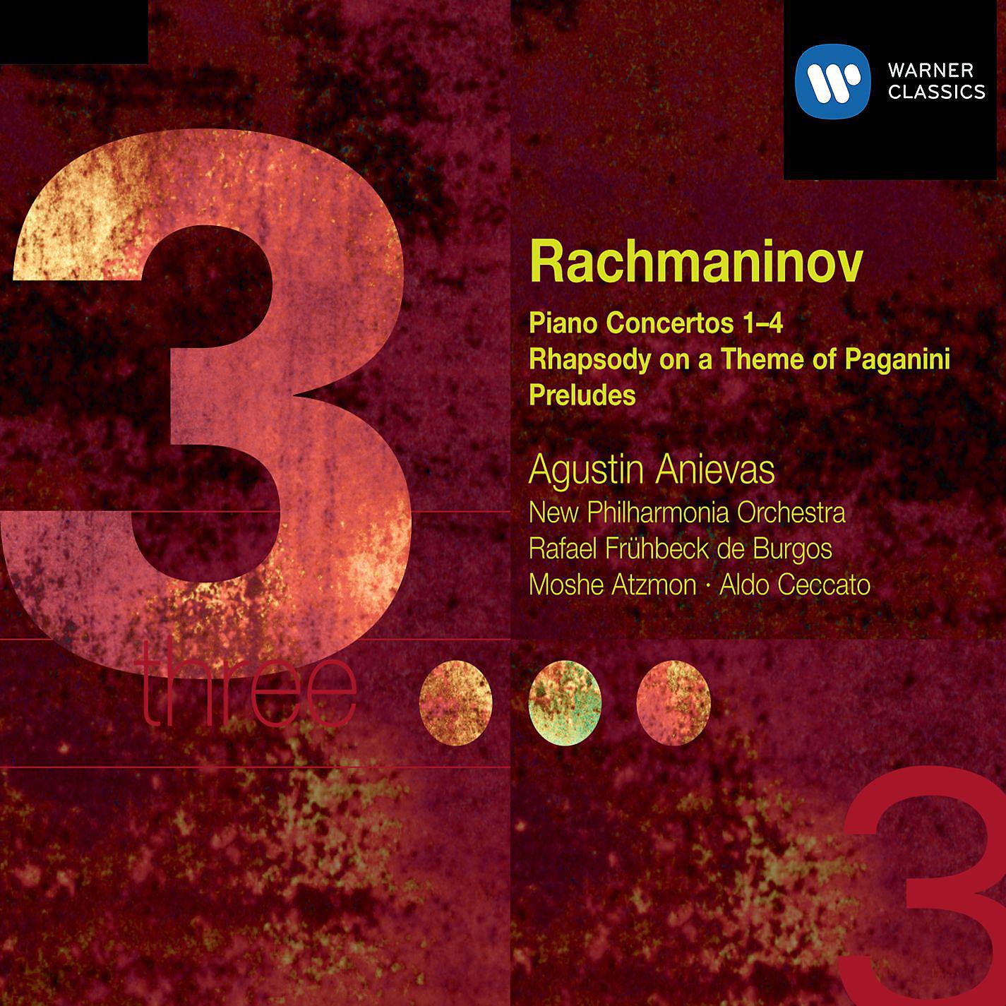 Постер альбома Rachmaninov: Piano Concertos Nos. 1 - 4, Rhapsody on a Theme of Paganini & Preludes