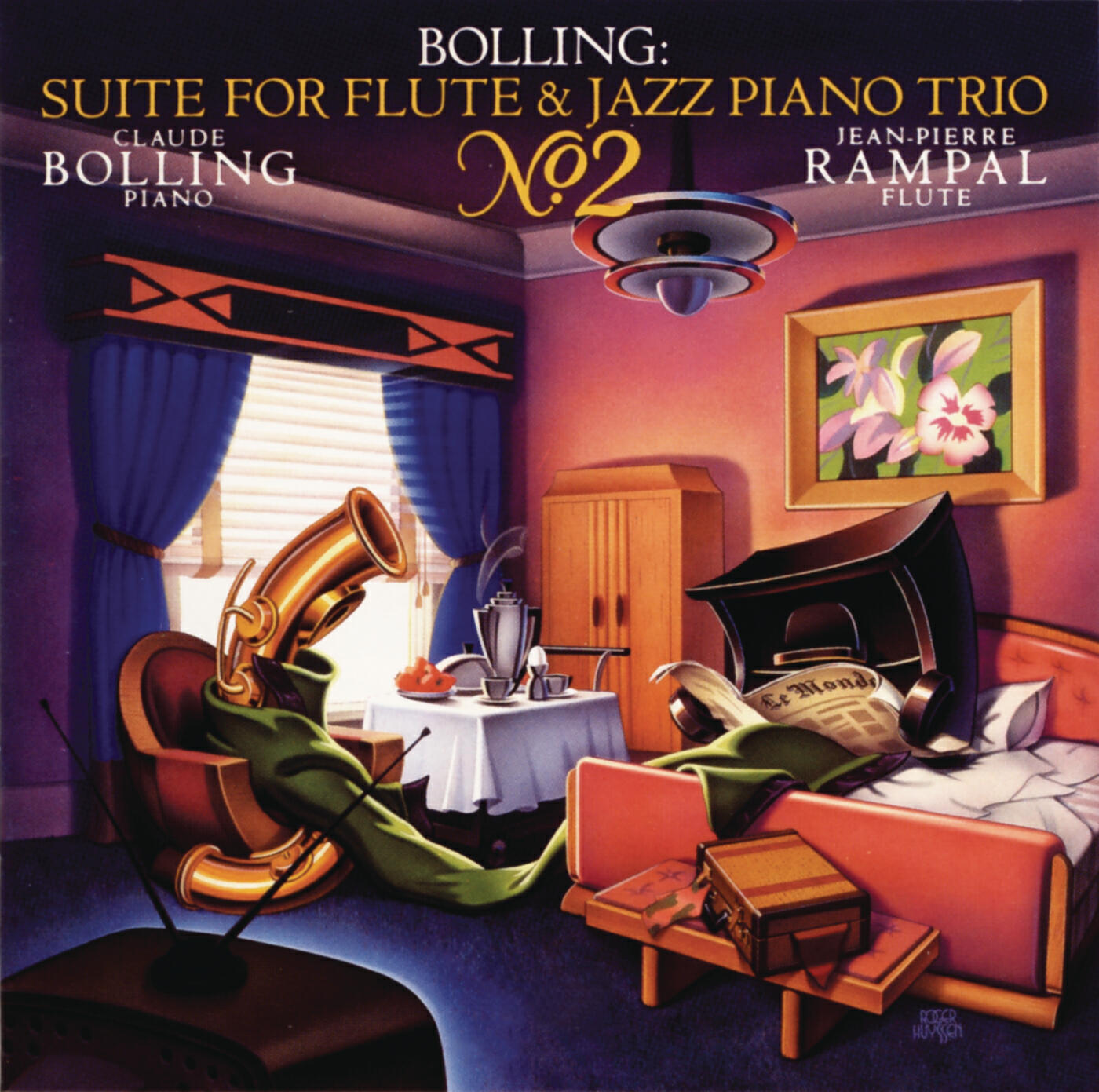 Jean-Pierre Rampal - Suite No. 2 for Flute & Jazz Piano Trio: VII. Intime